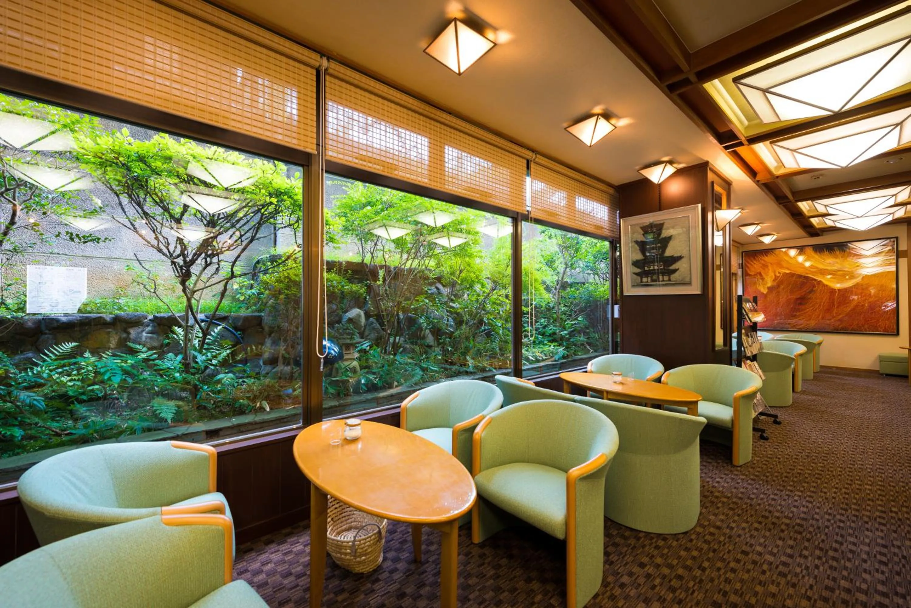 Lobby or reception in Kasuga Hotel