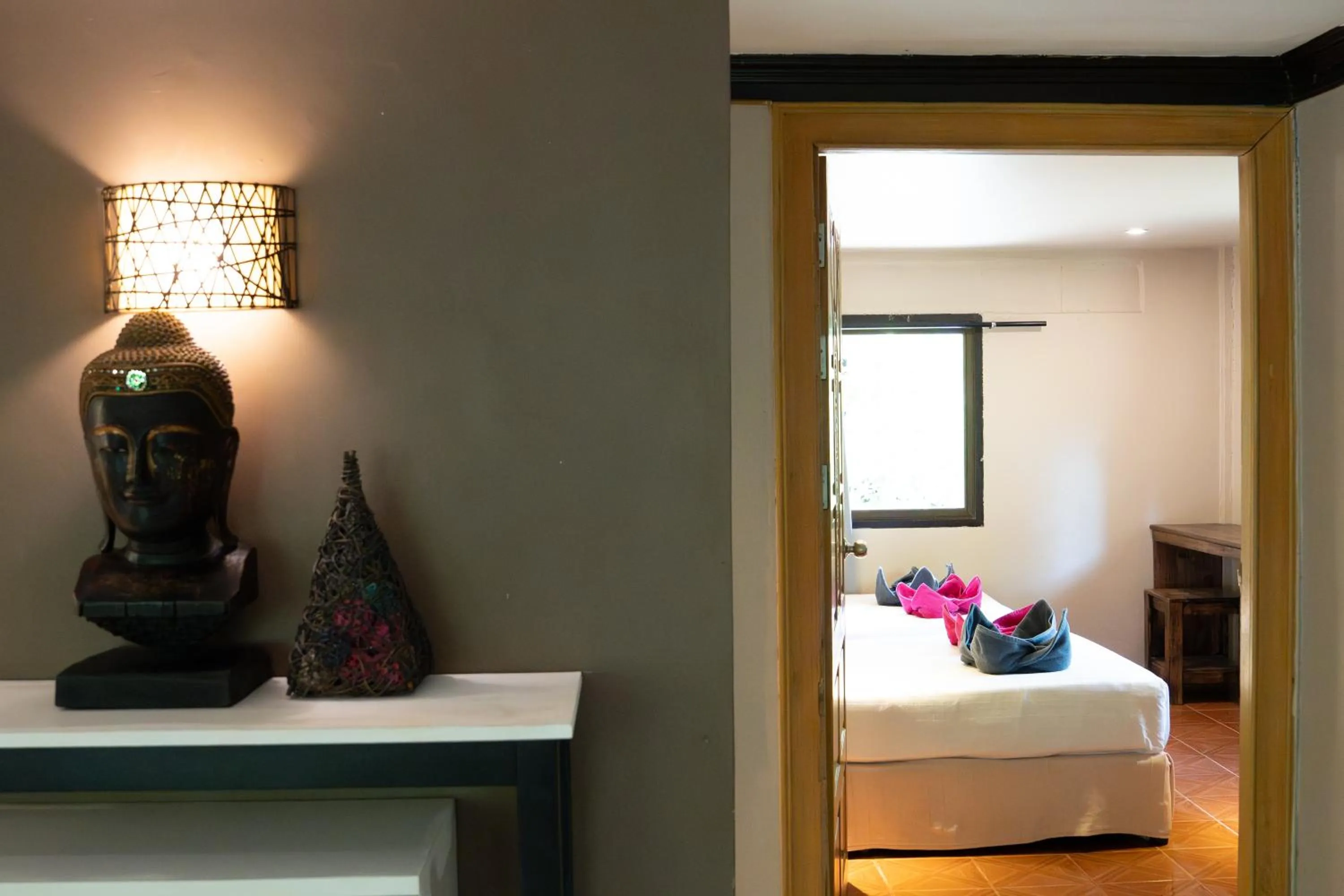 Bed in Seetanu Bungalows