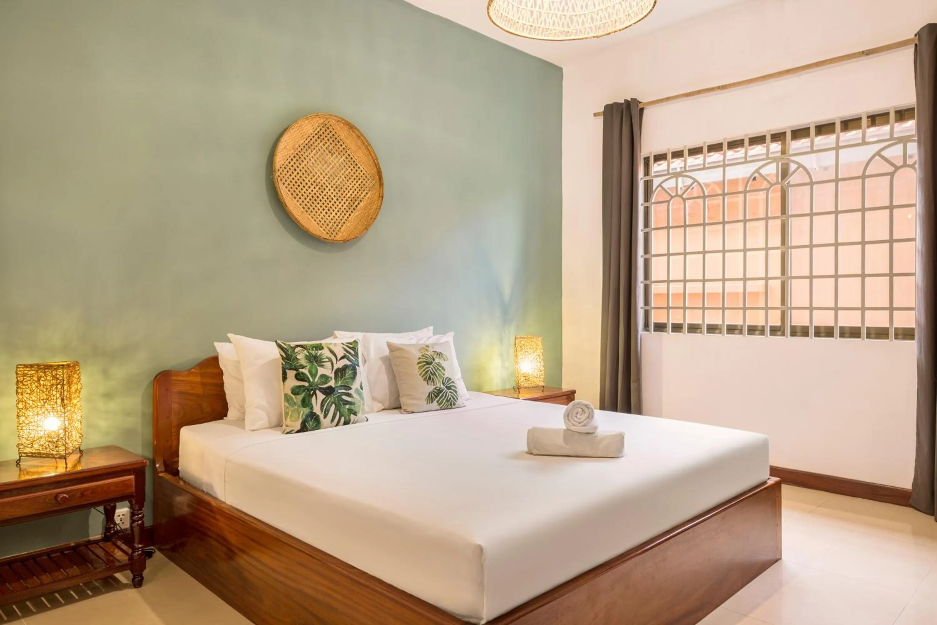 Bed in Babel Siem Reap Guesthouse