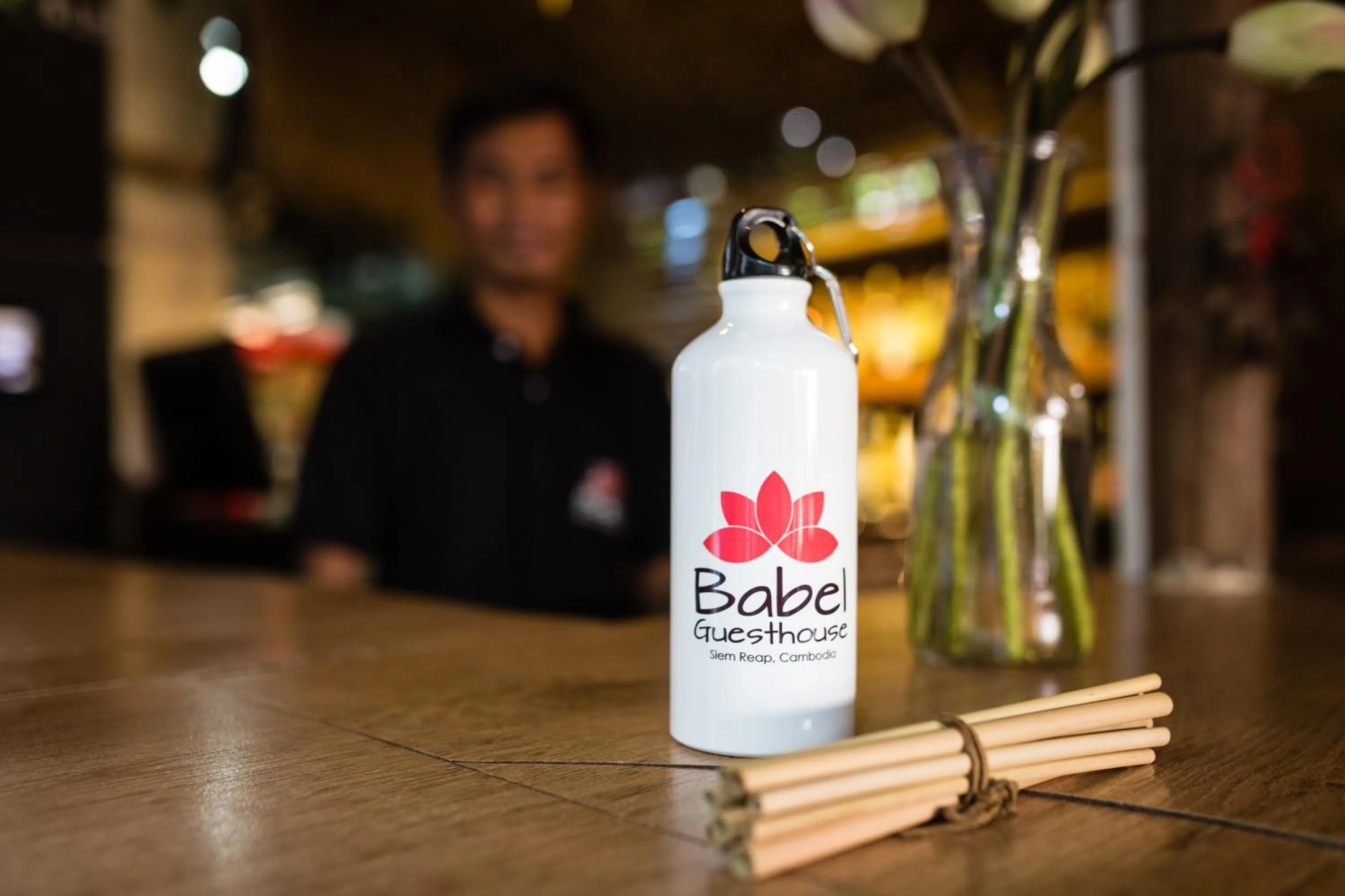 Staff in Babel Siem Reap Guesthouse