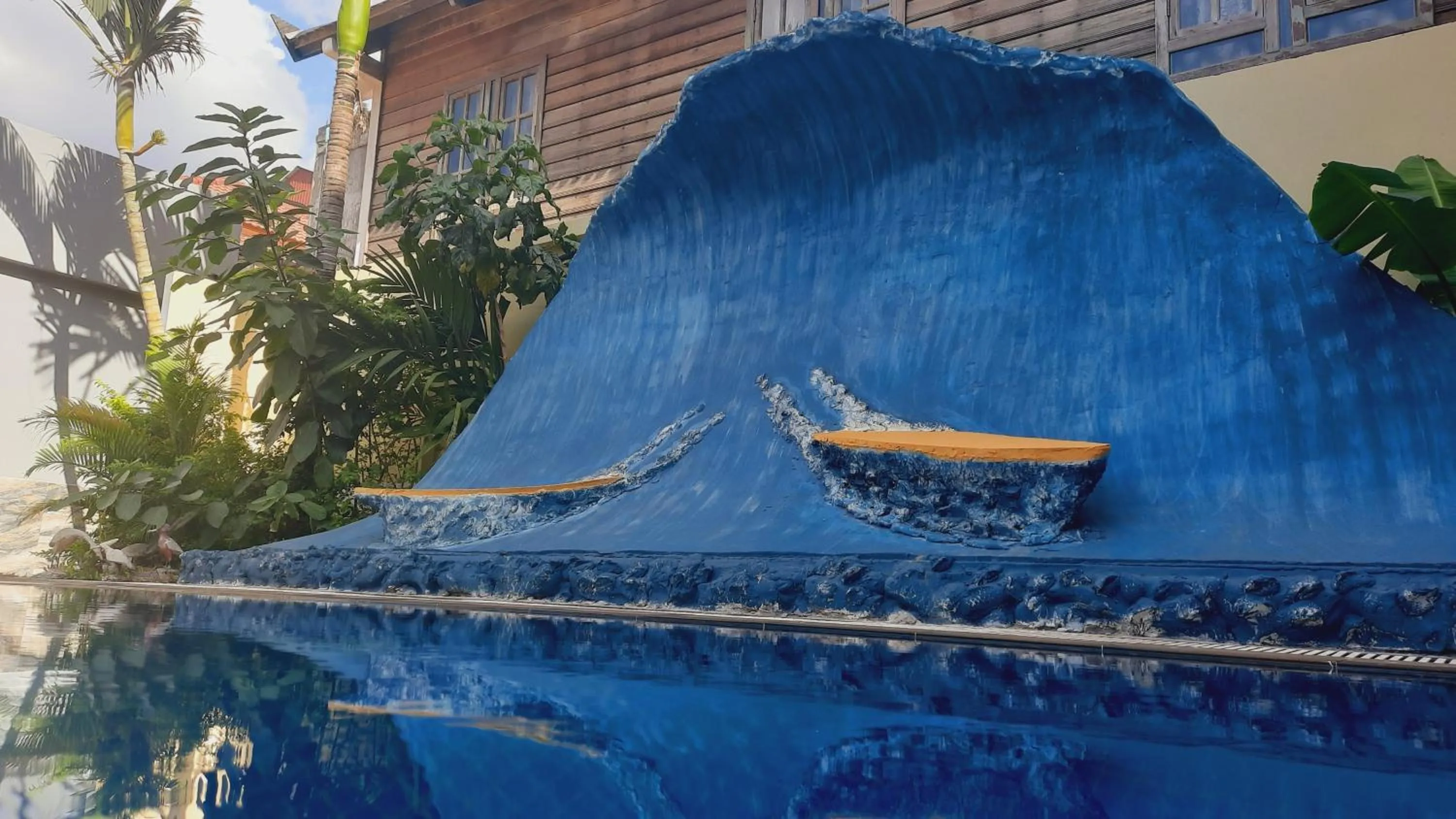 Swimming pool in Babel Siem Reap Guesthouse