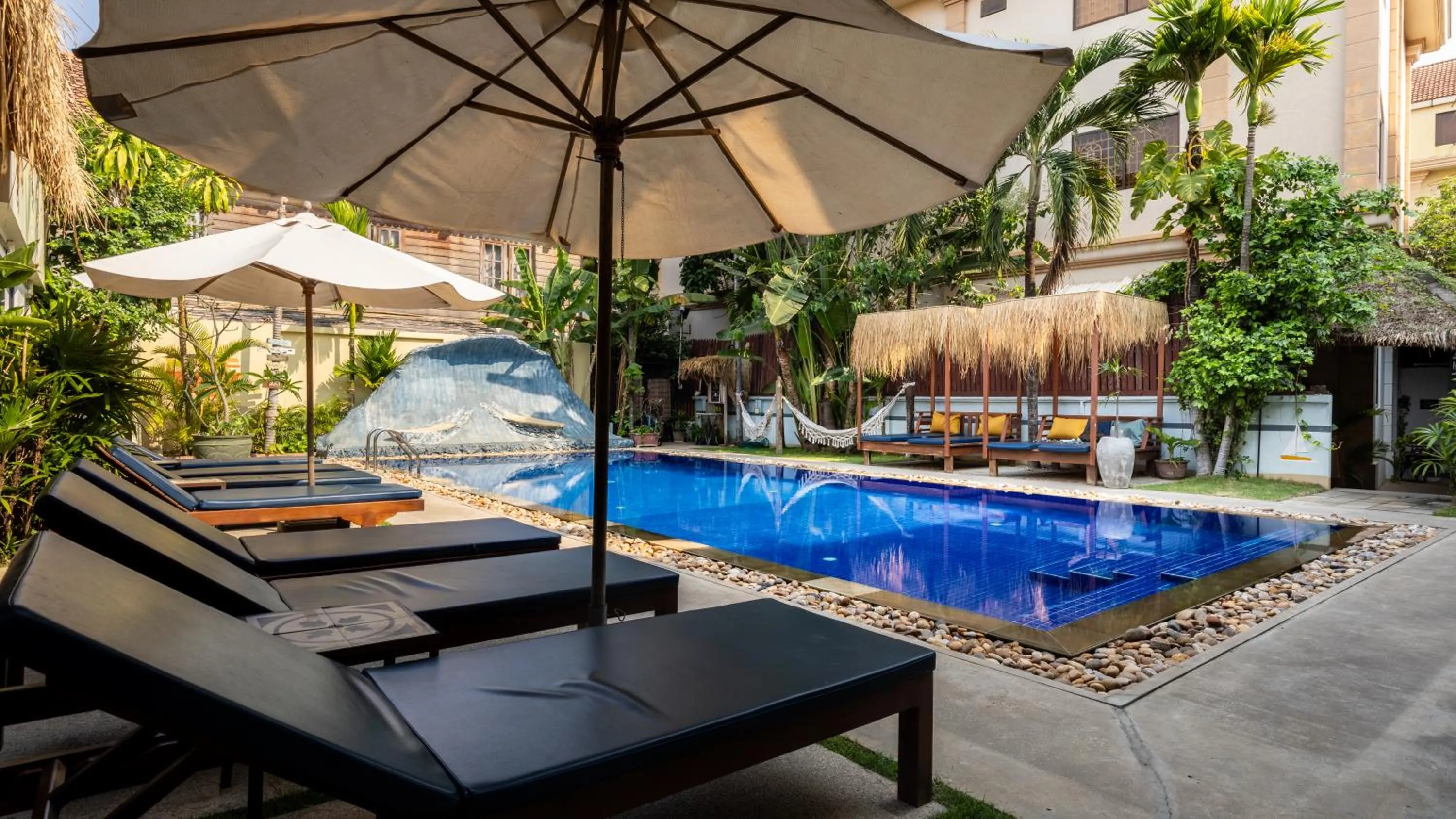 Swimming pool in Babel Siem Reap Guesthouse