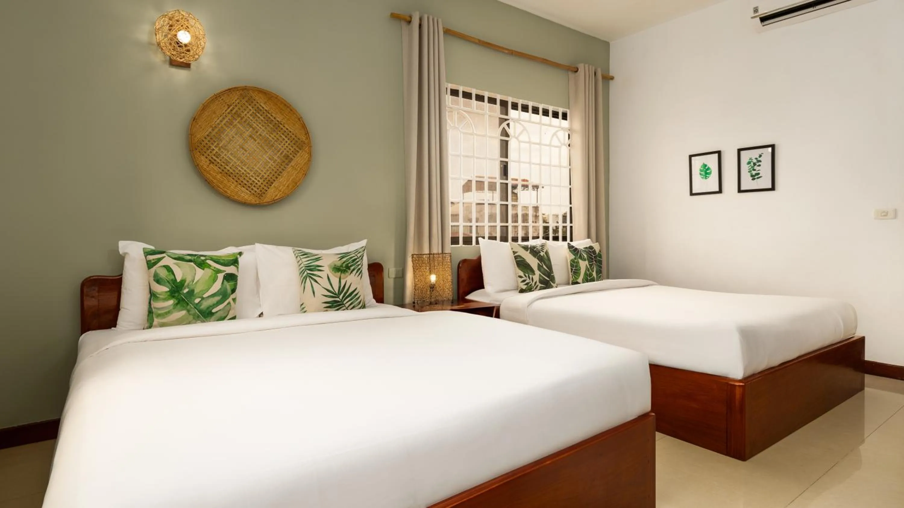 Bedroom, Bed in Babel Siem Reap Guesthouse