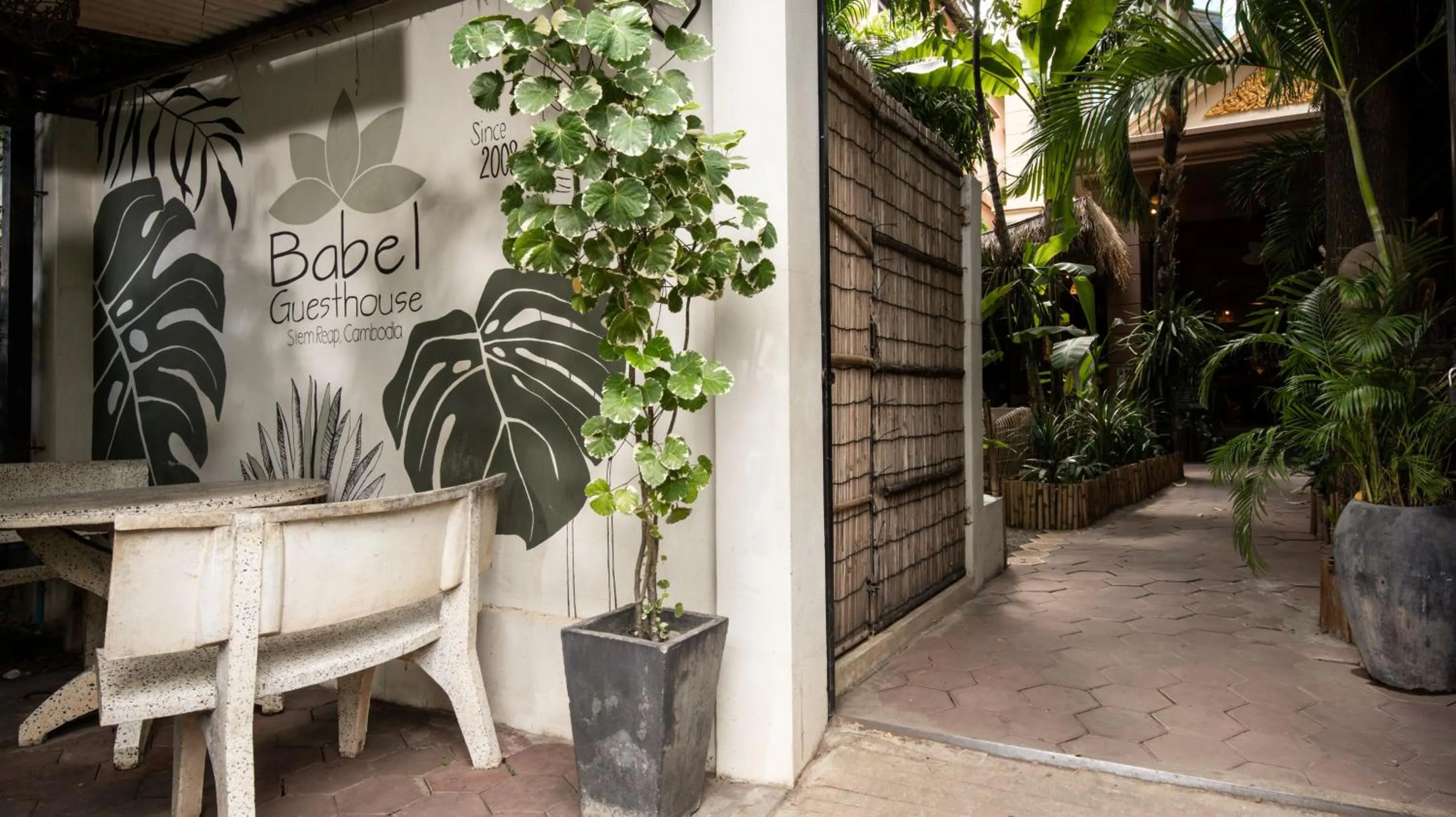Property building in Babel Siem Reap Guesthouse