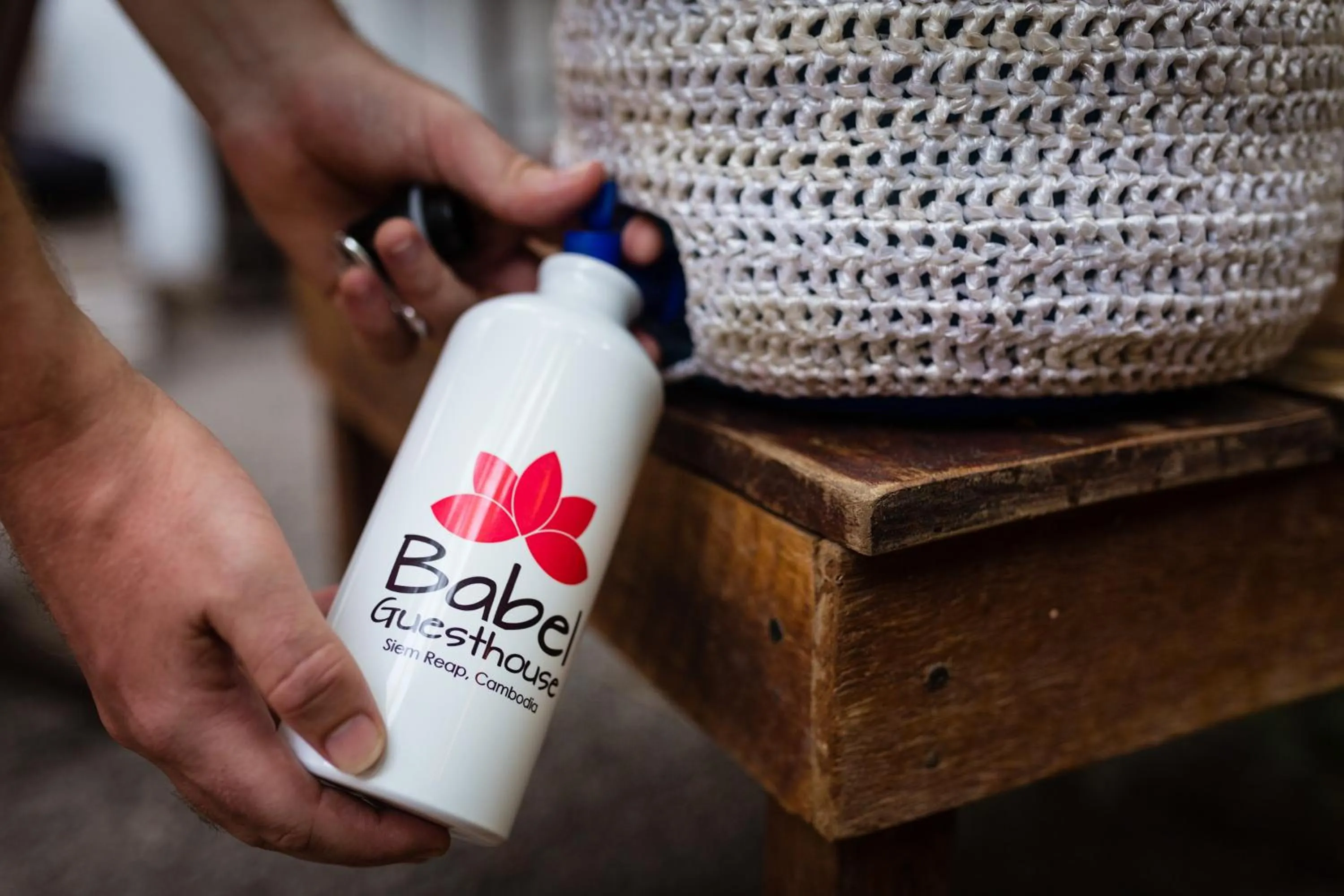 Food and drinks in Babel Siem Reap Guesthouse