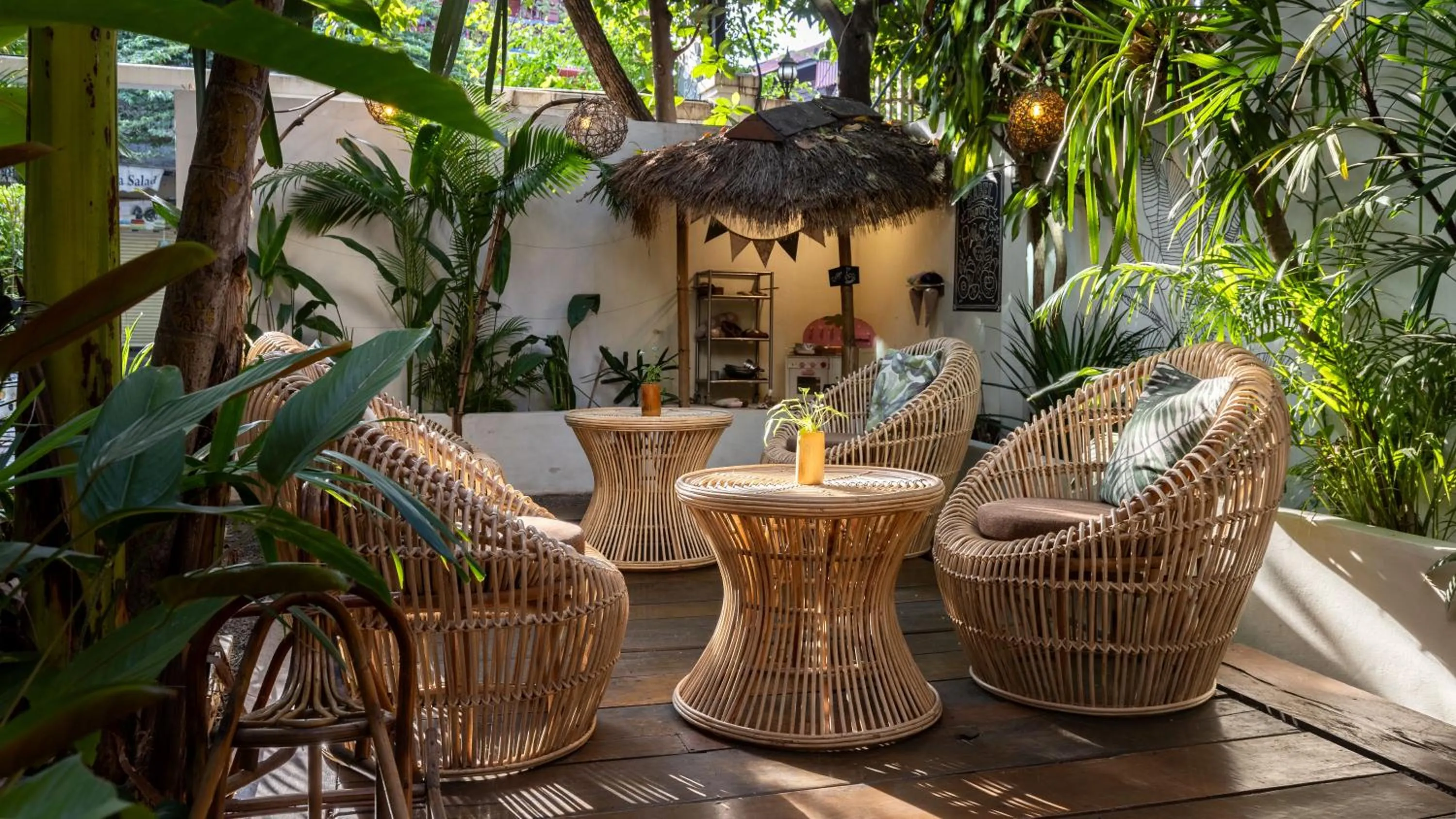 Garden in Babel Siem Reap Guesthouse