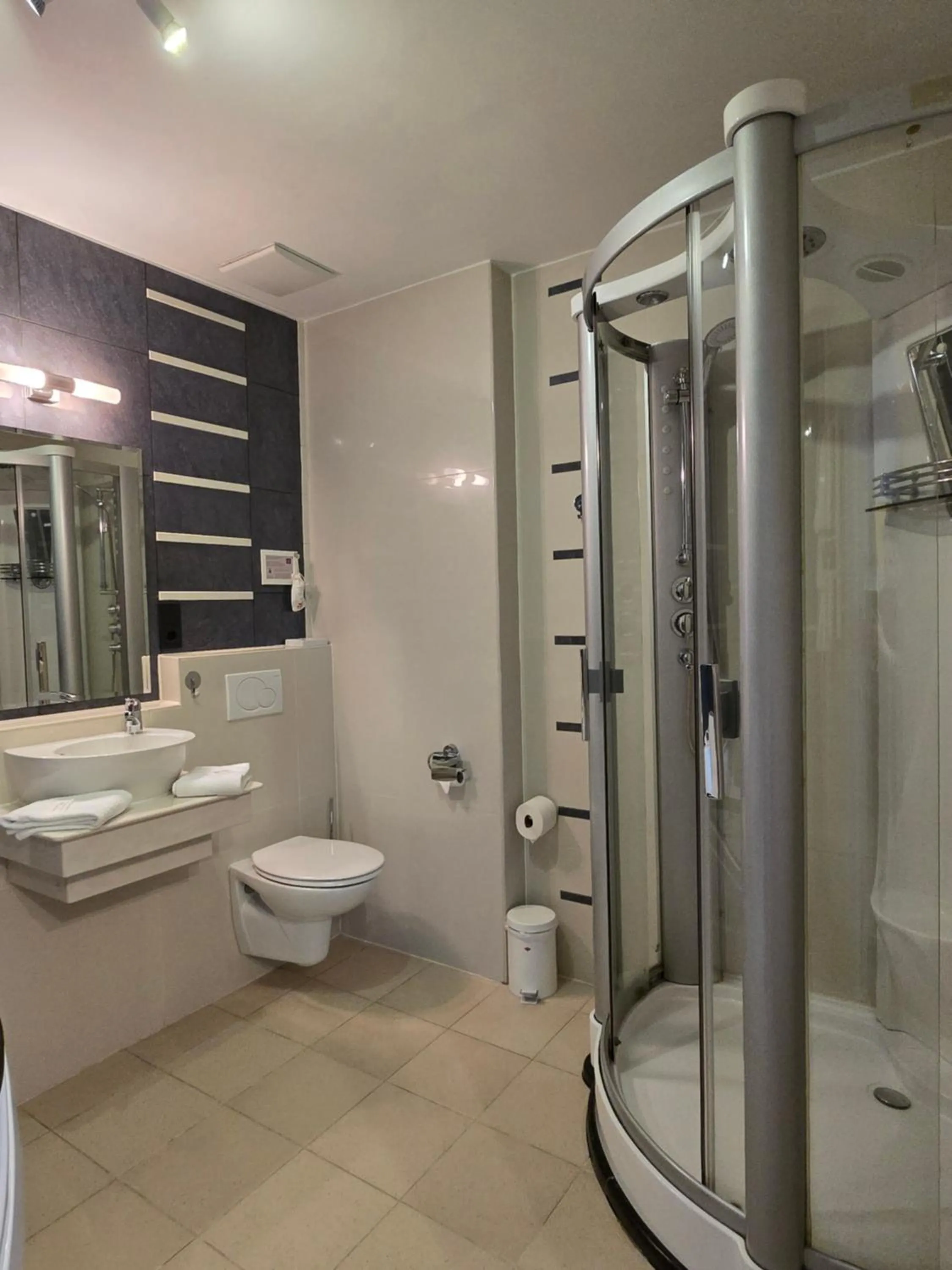 Shower in Landhotel-Neunburg