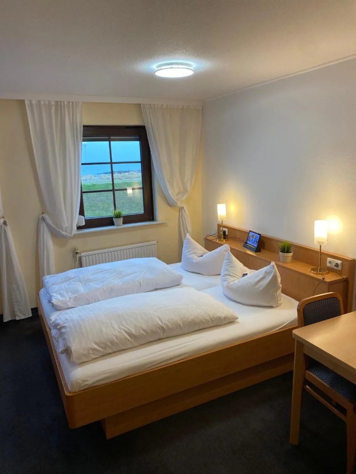 Bed in Hotel Strandräuber