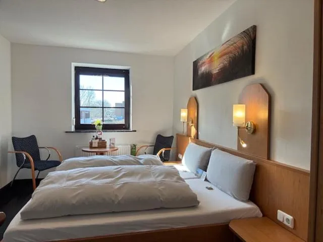 Bed in Hotel Strandräuber