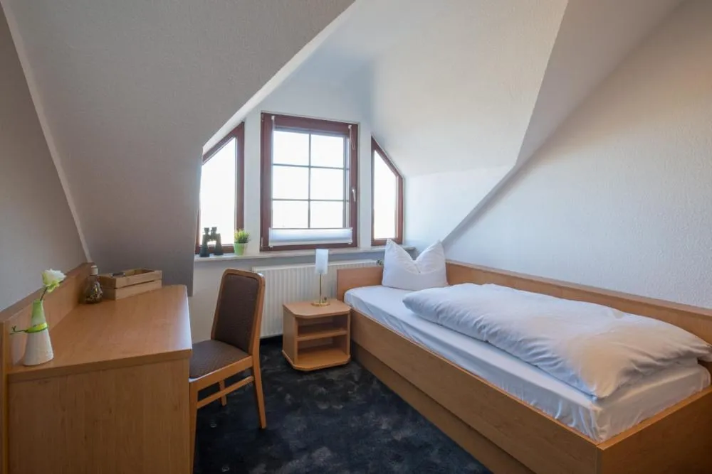 Photo of the whole room, Bed in Hotel Strandräuber