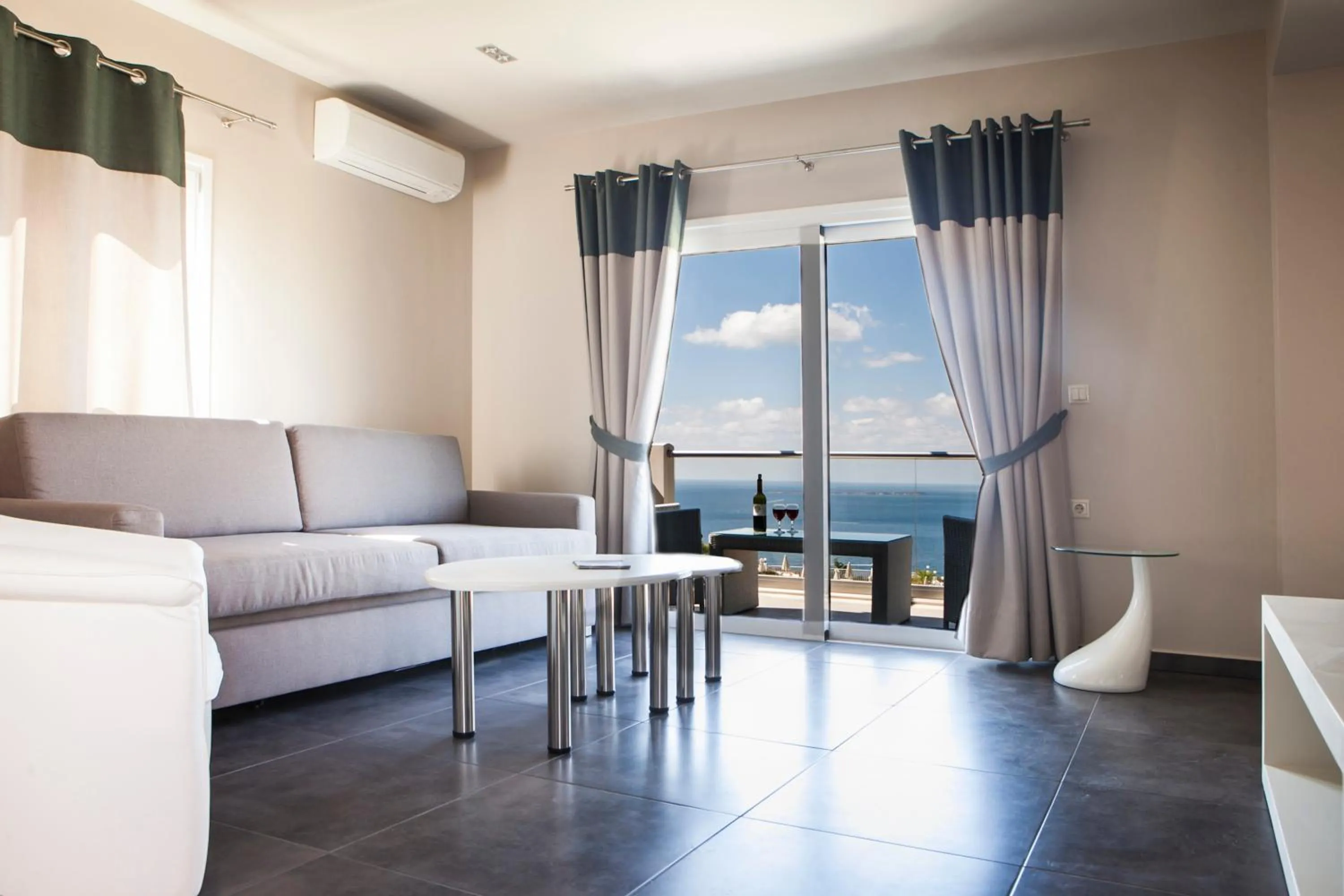 Living room in Dionysos Village Resort