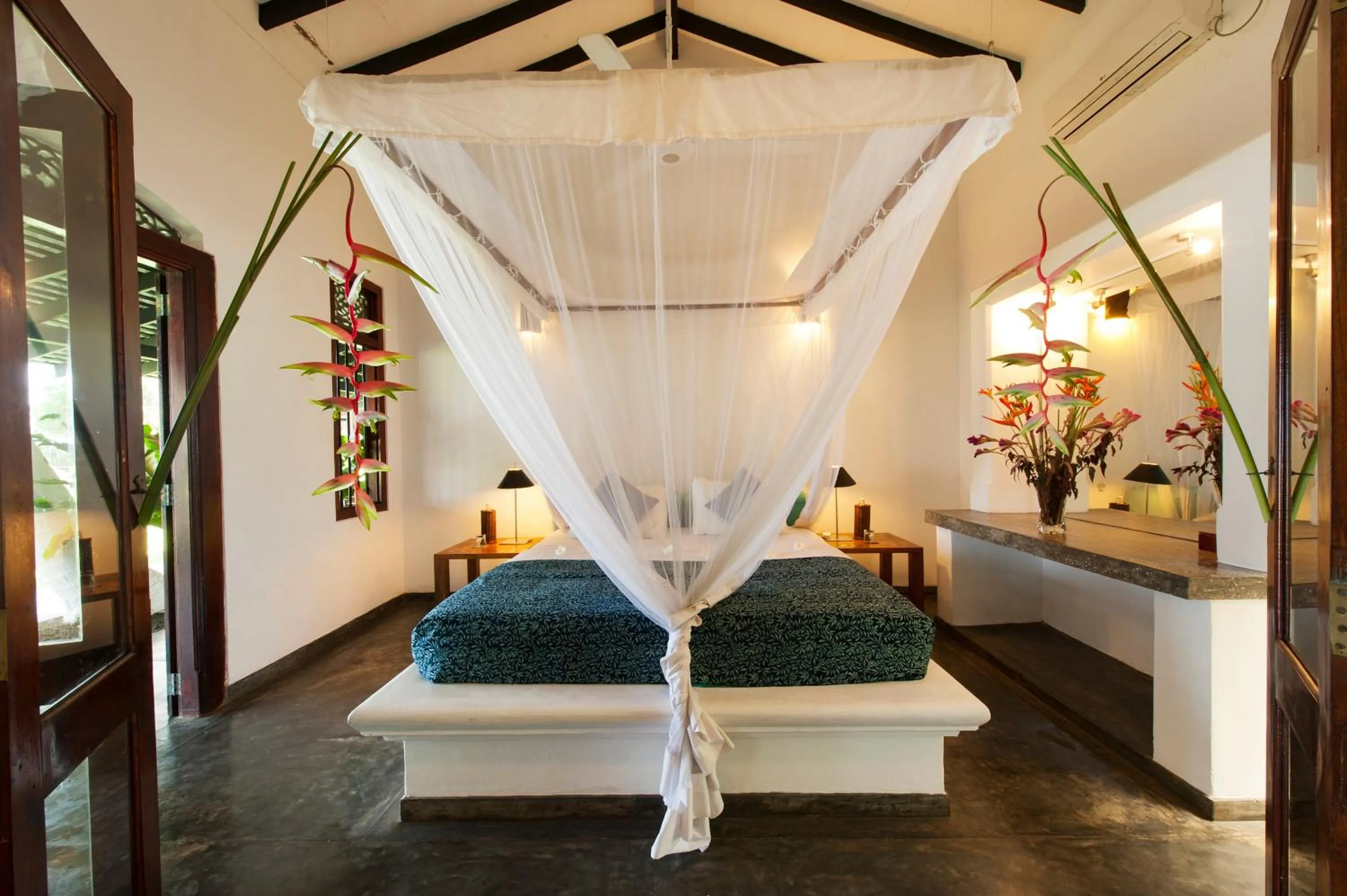 Bedroom, Bed in Apa Villa Thalpe