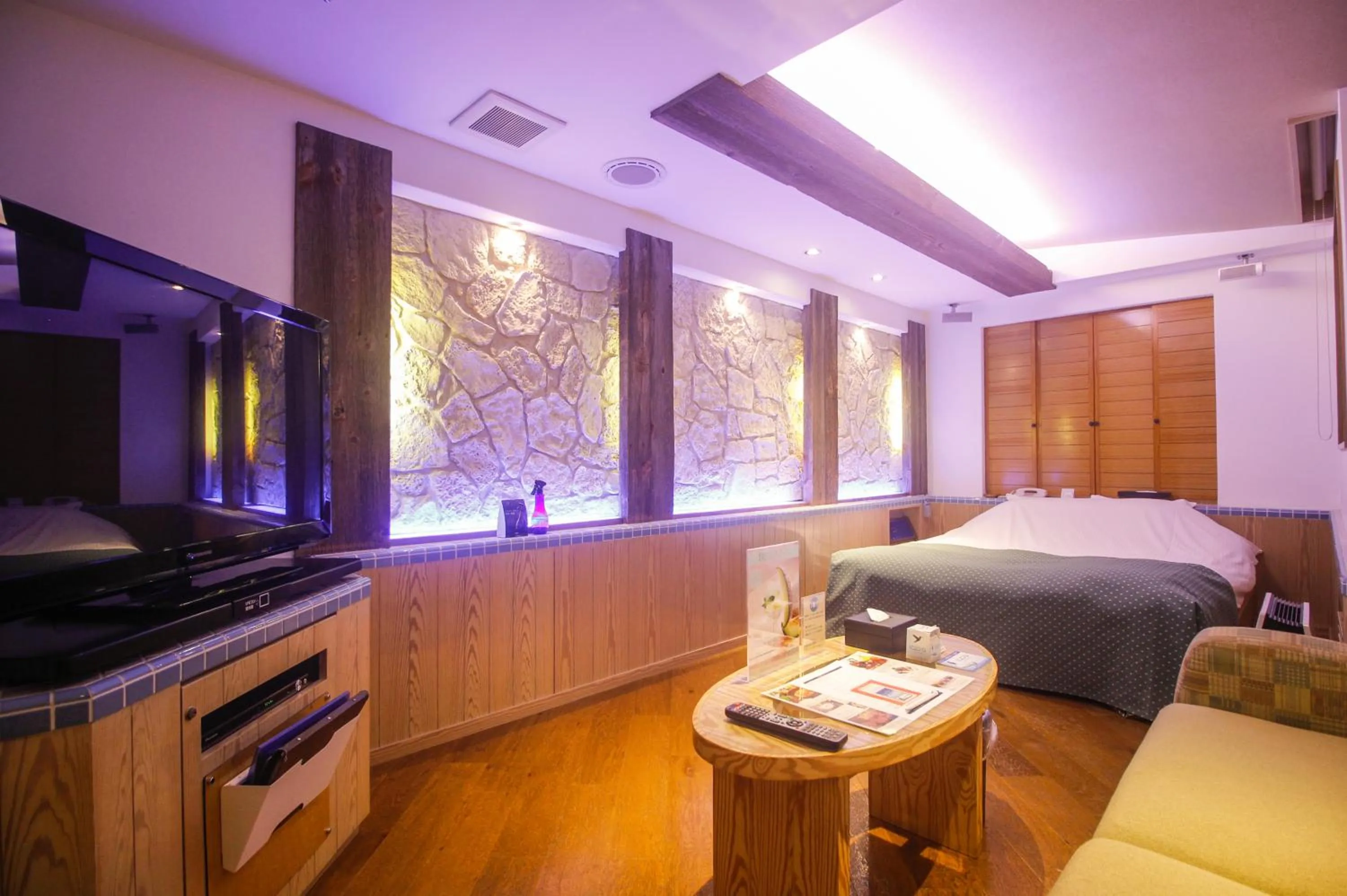 Photo of the whole room, Bed in WATER HOTEL Cy (Audlt Only)