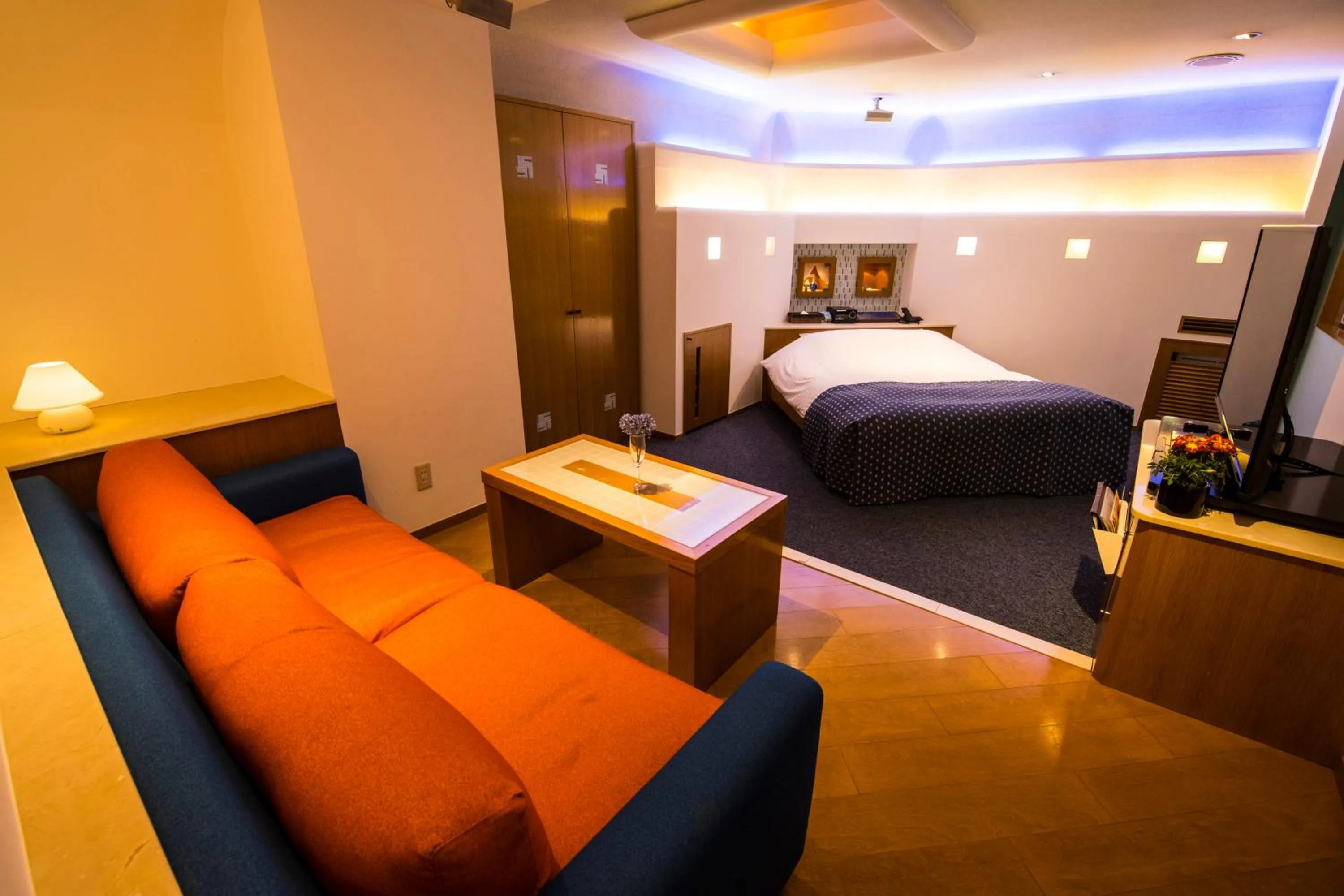 Bed in WATER HOTEL Cy (Audlt Only)