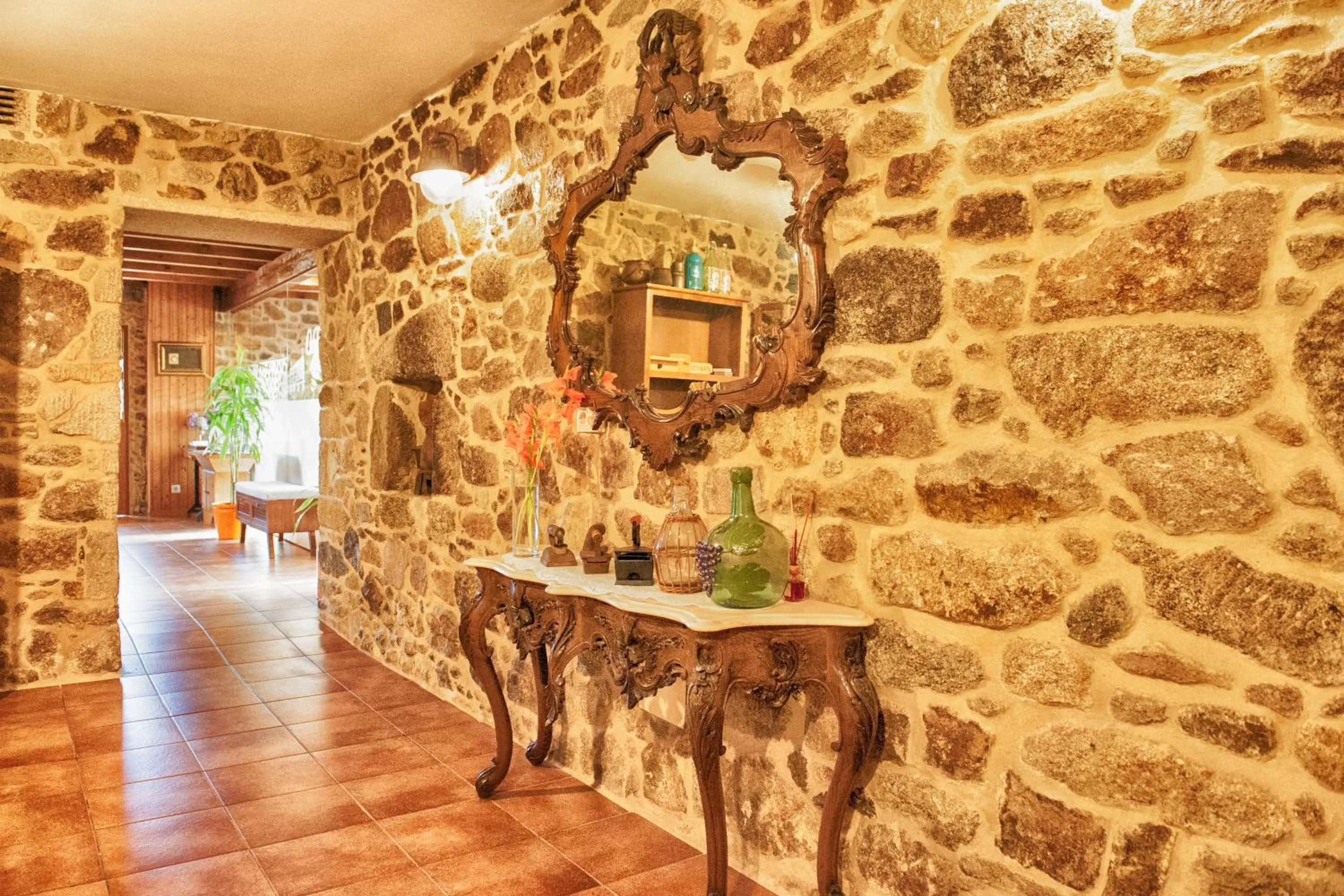 Living room in A Casa do Folgo Turismo Rural