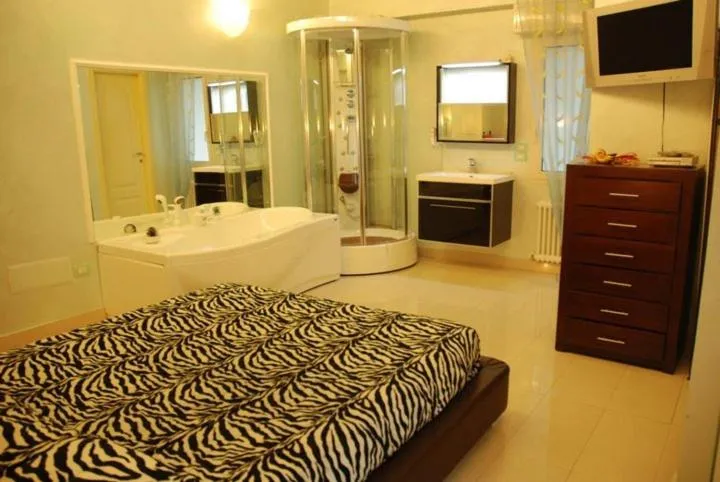 Bed in Hotel Residence Veliero