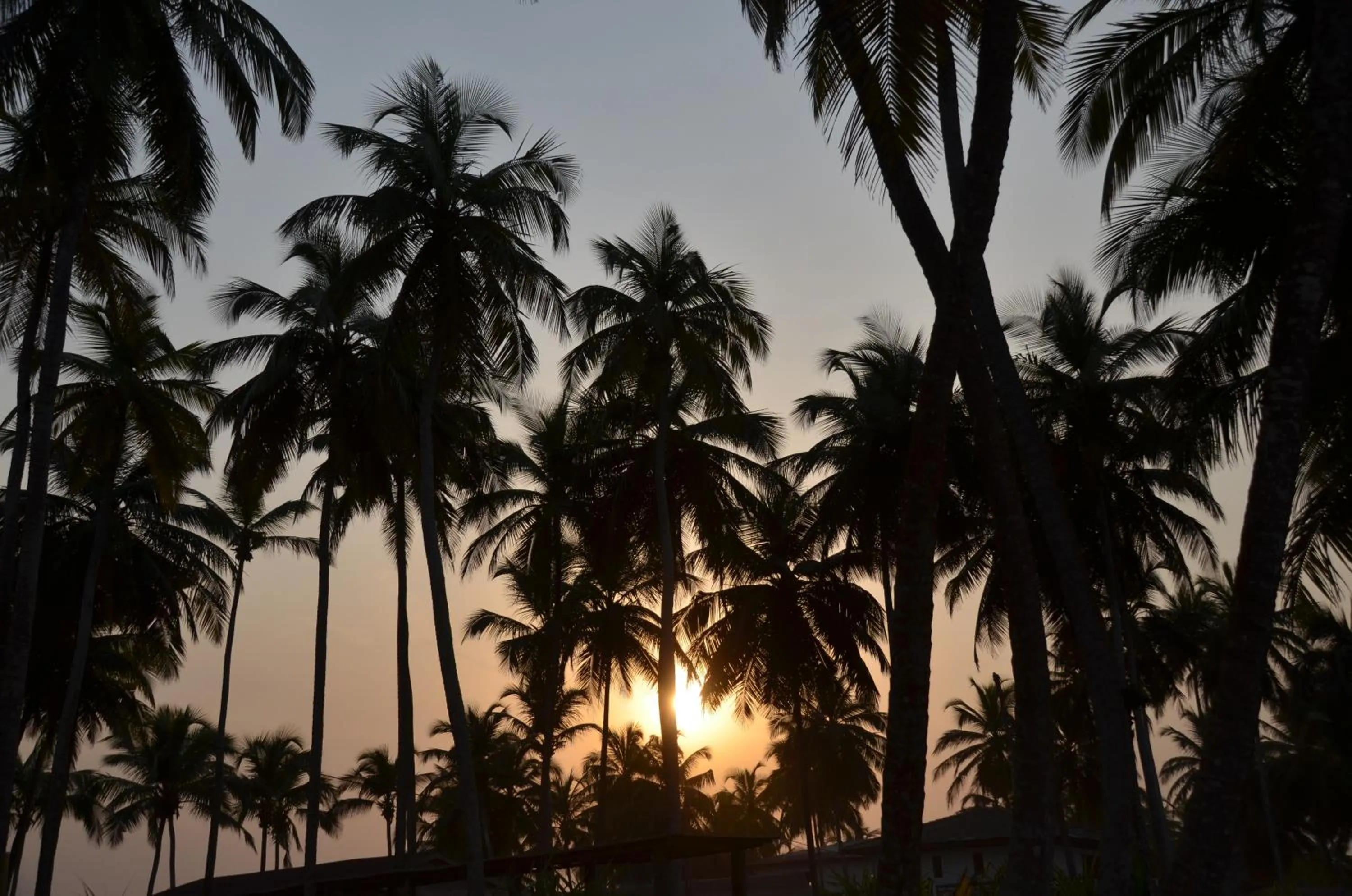 Sunset in Hotel Coucoue Lodge