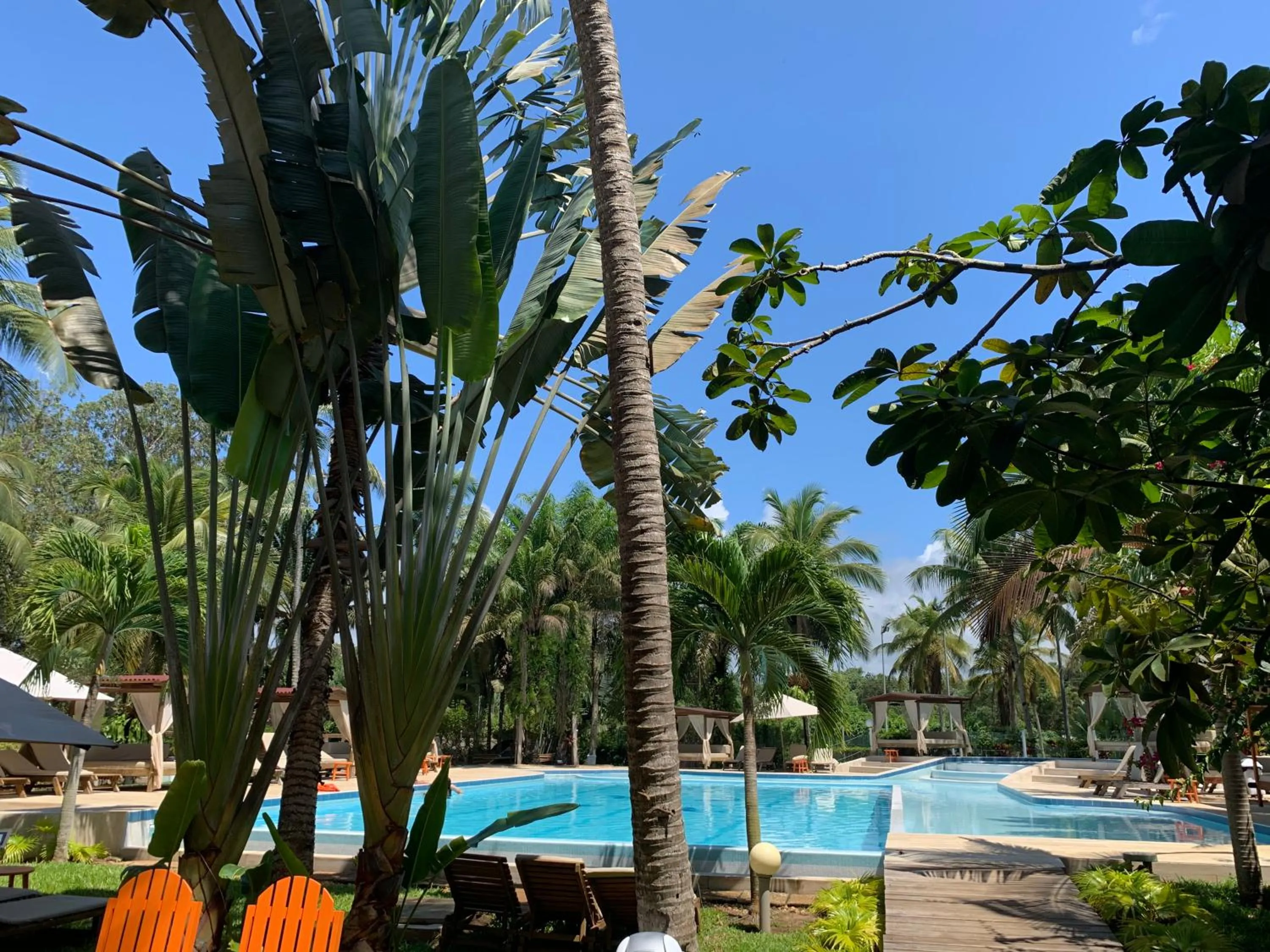 Swimming pool in Hotel Coucoue Lodge