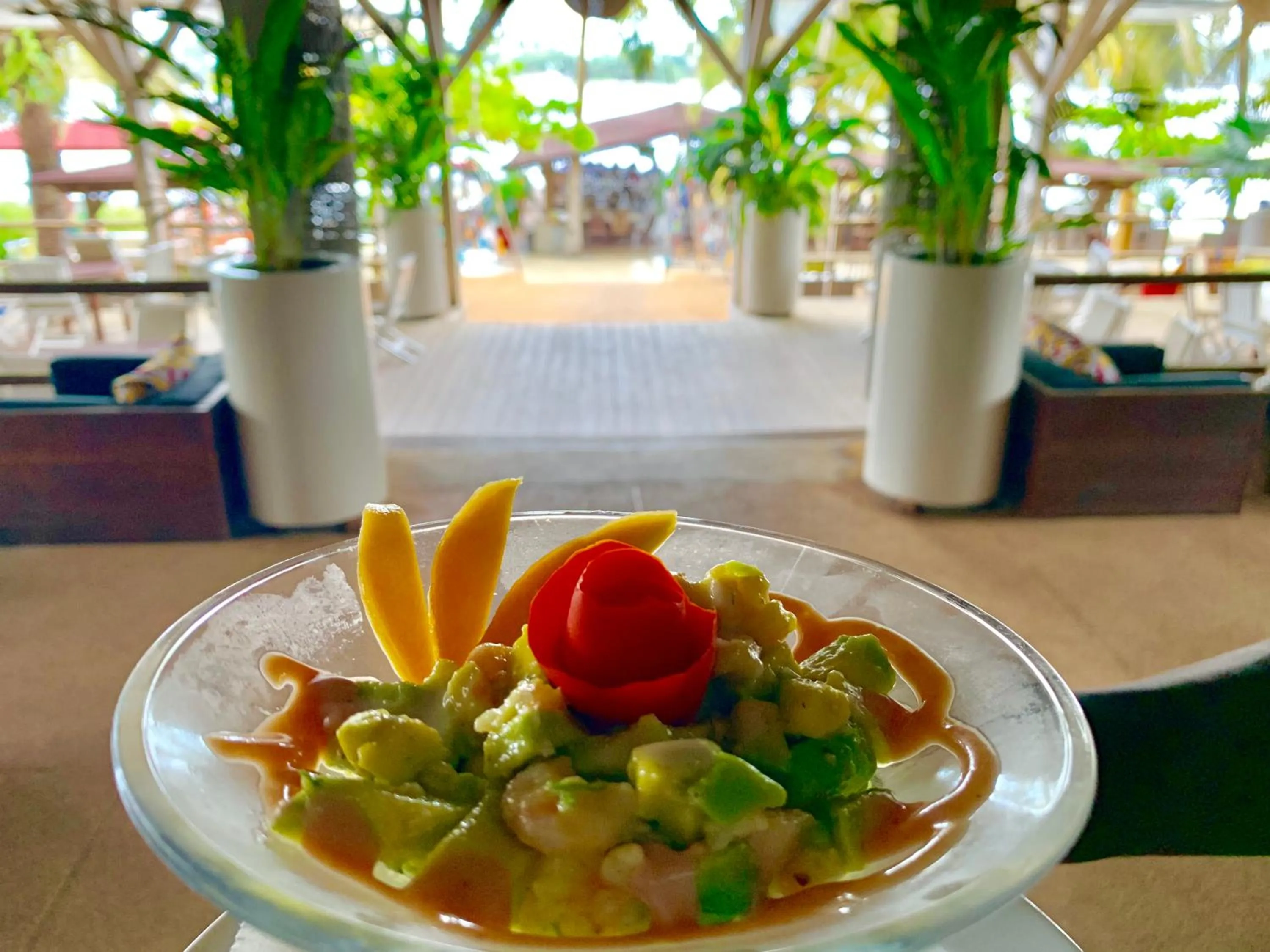 Restaurant/places to eat in Hotel Coucoue Lodge