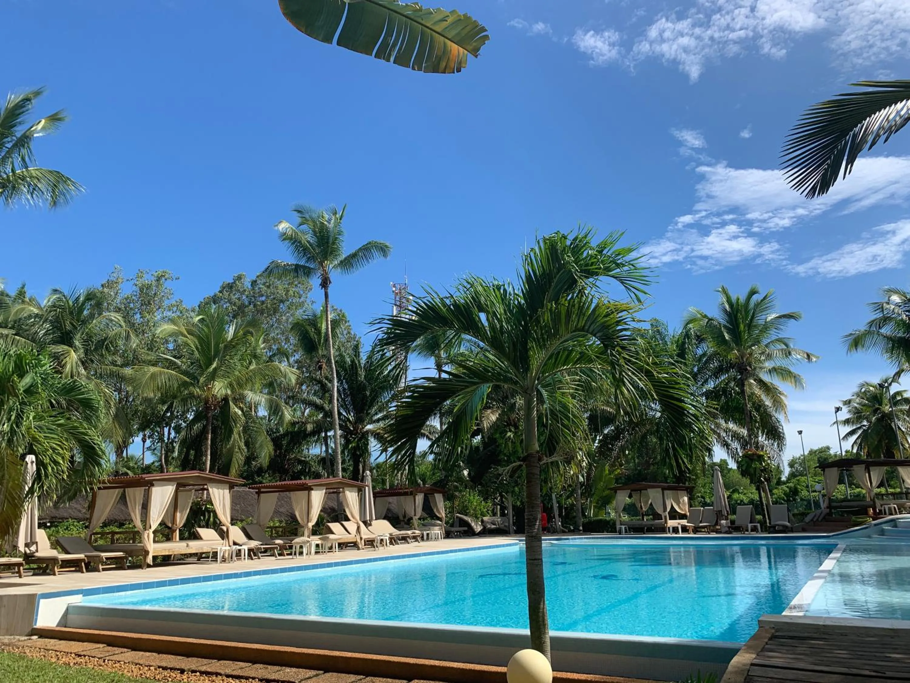 Swimming pool in Hotel Coucoue Lodge