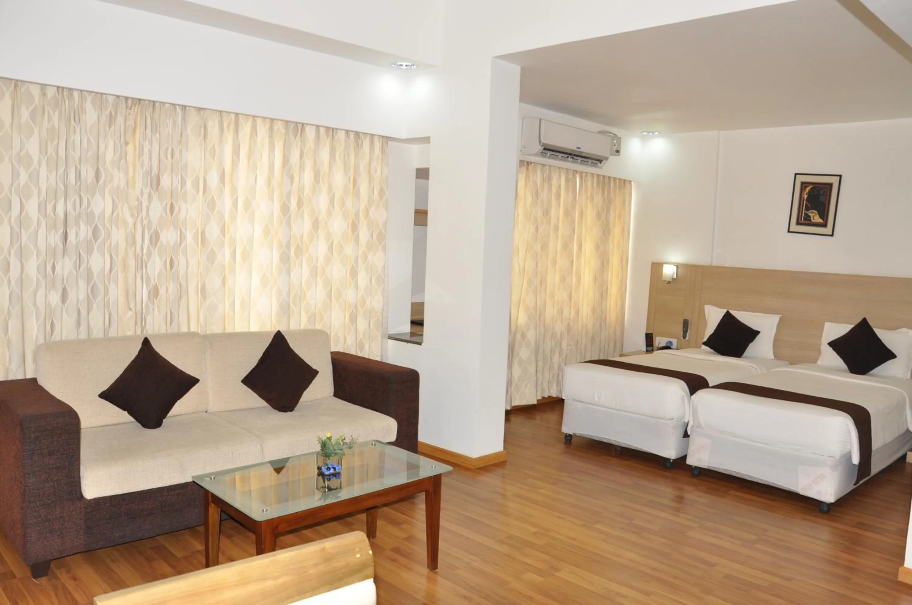 Bed in Hotel Ambient Turret