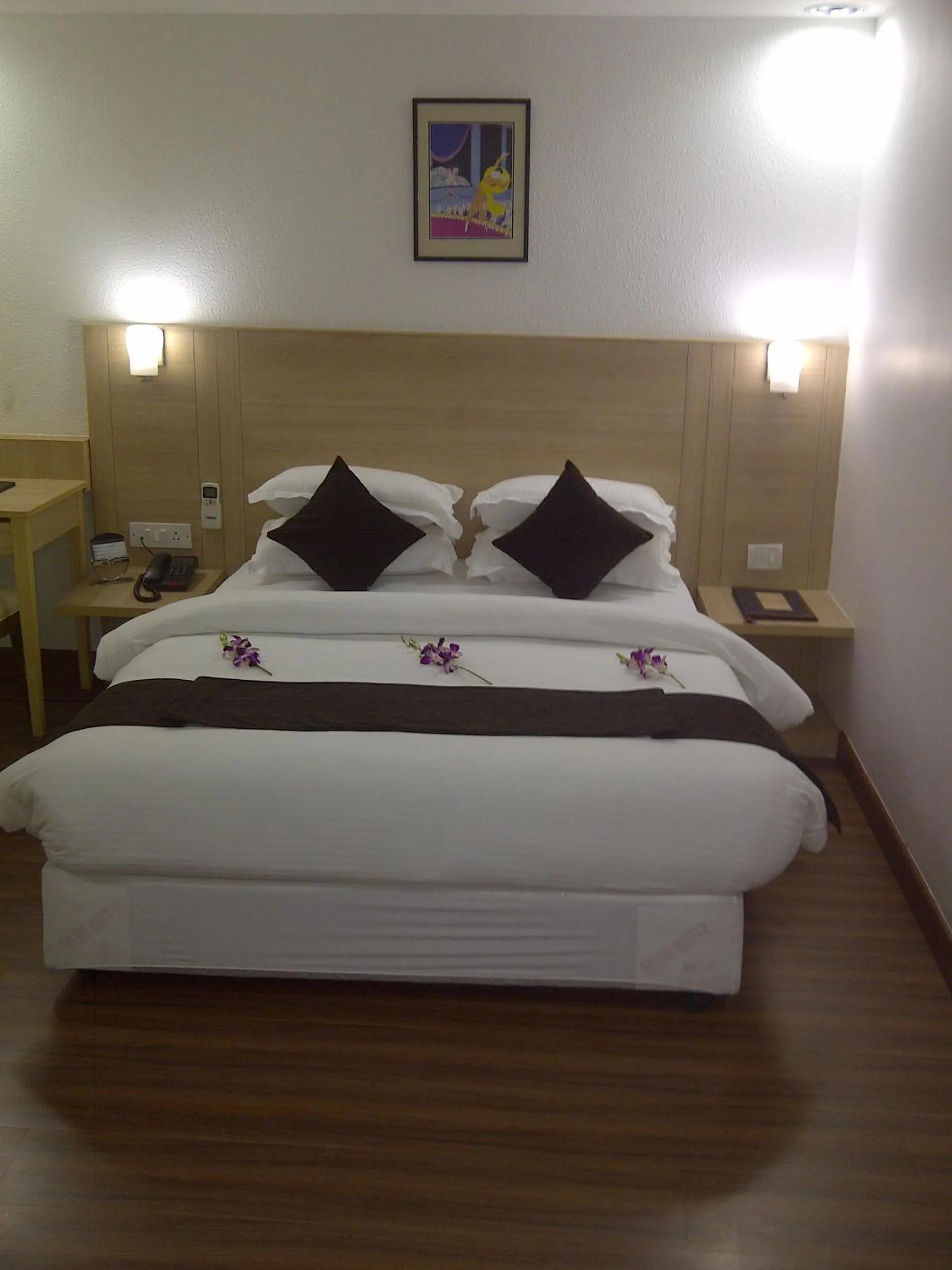 Bed in Hotel Ambient Turret