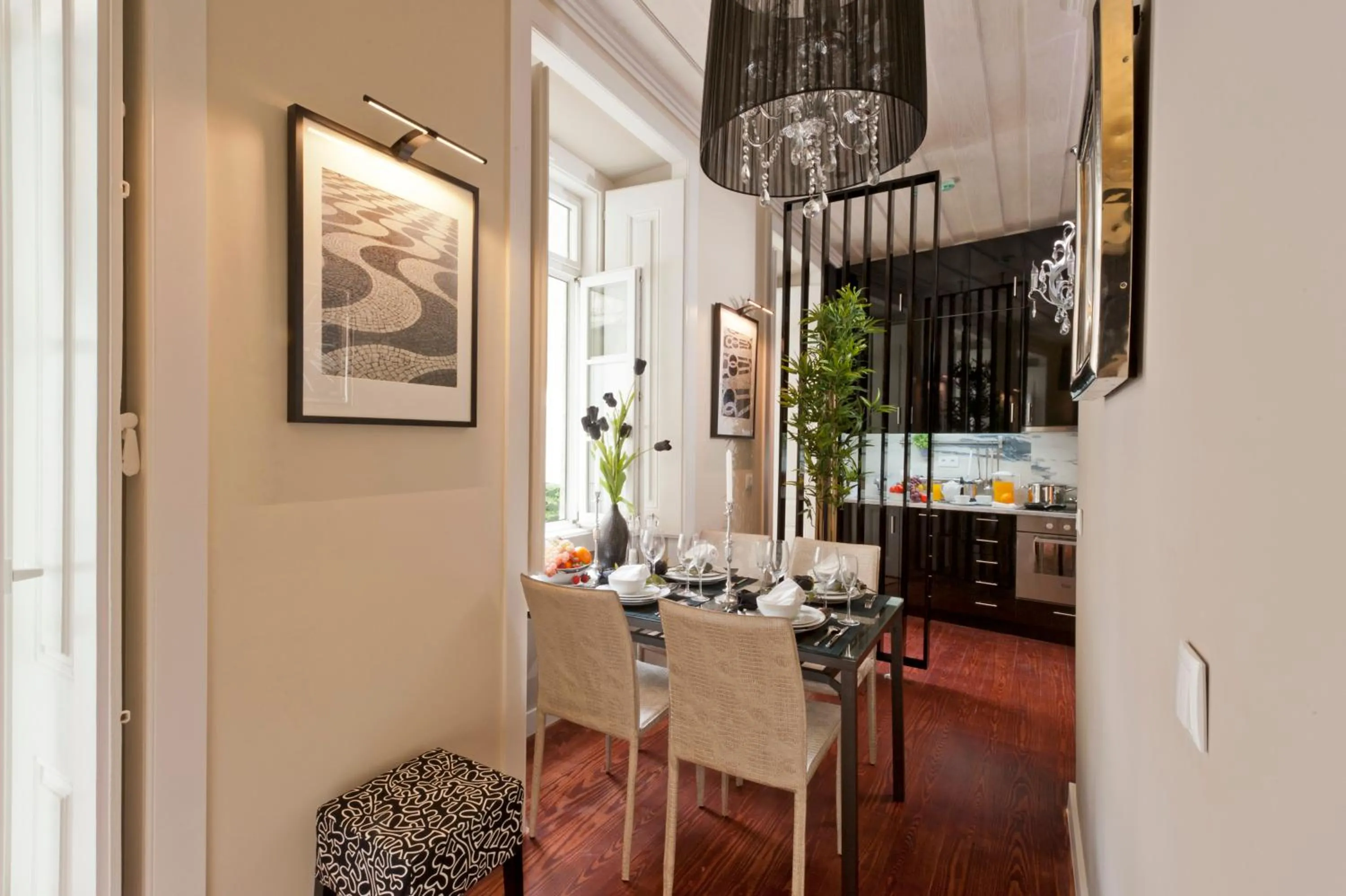 Kitchen or kitchenette in Lisbon Colours Bairro Alto Apartments