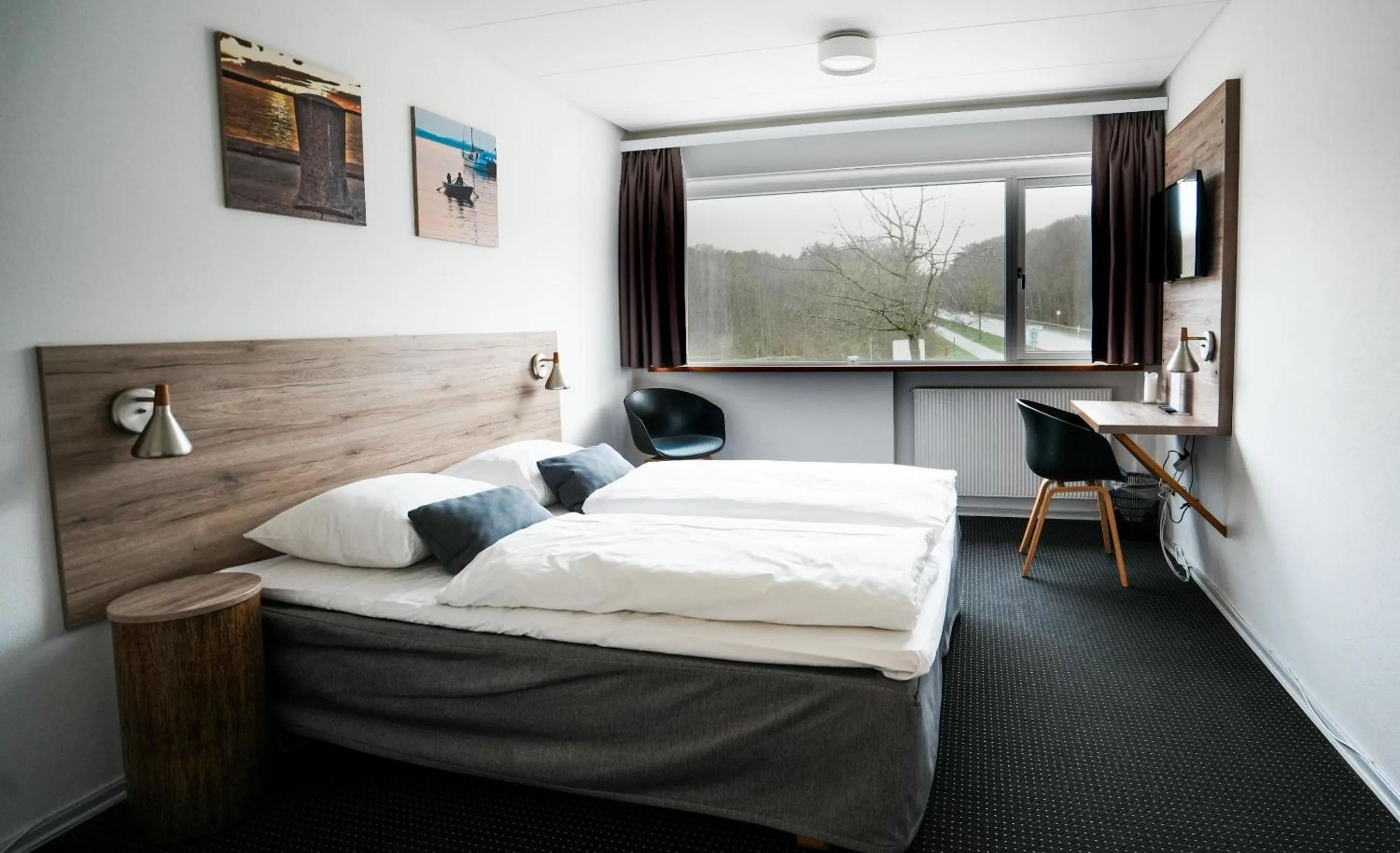 Bed in Hotel Juelsminde Strand