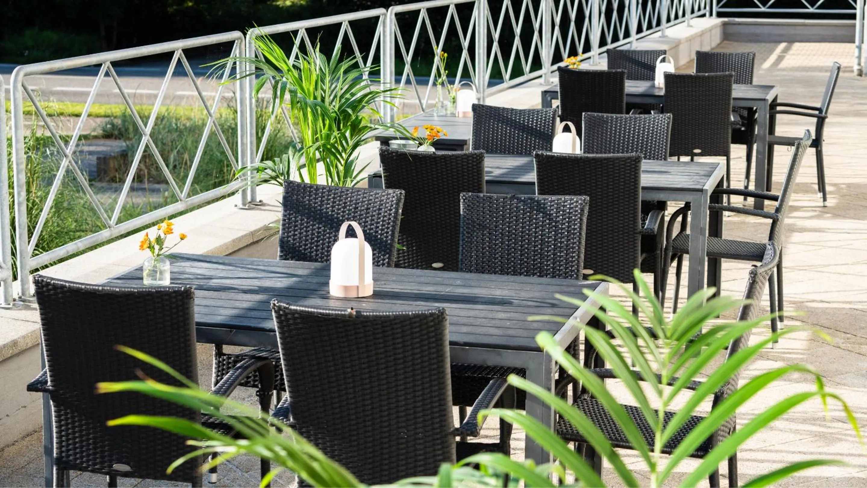Balcony/Terrace in Hotel Juelsminde Strand