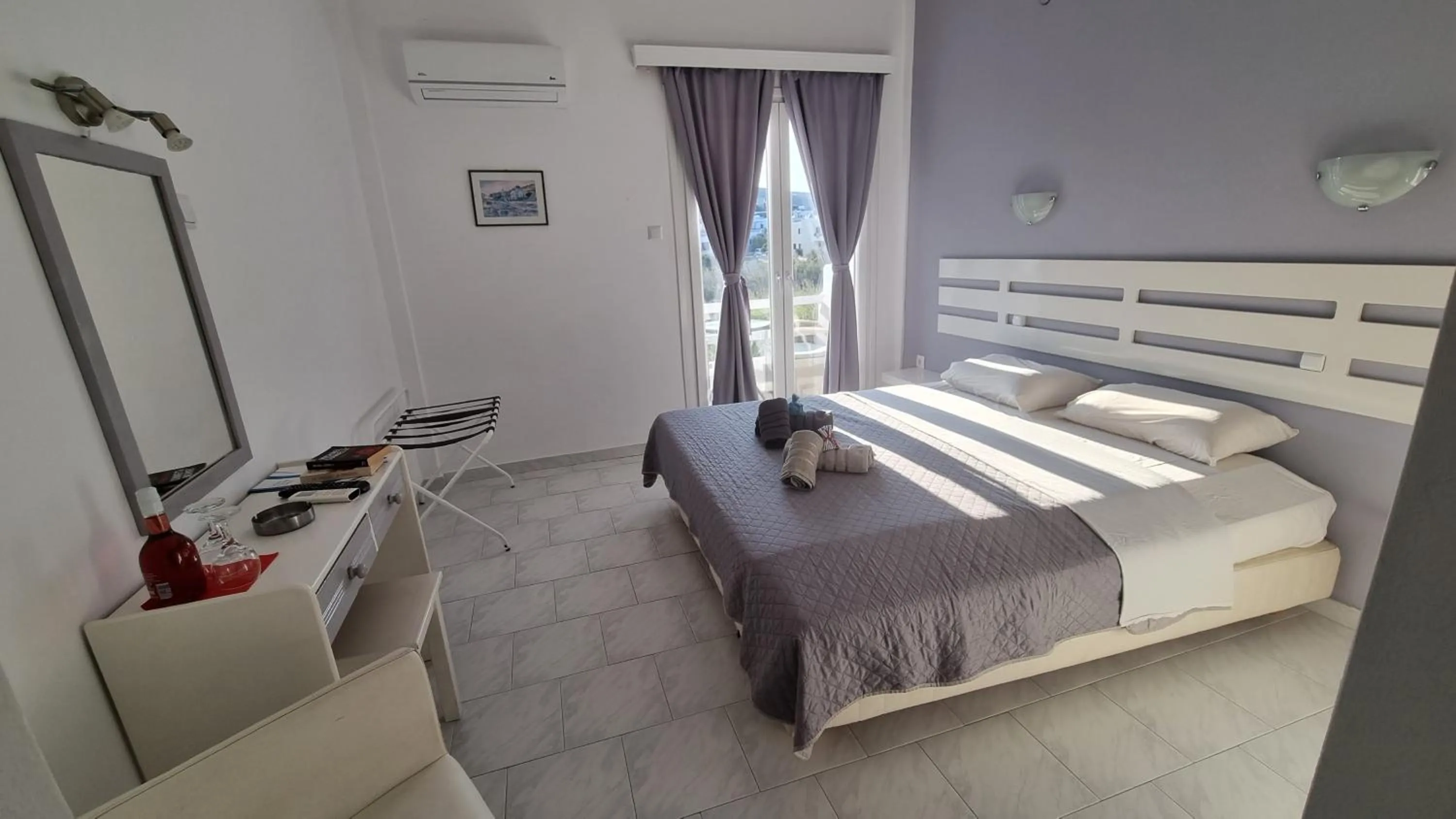 Bed in Syros Holidays
