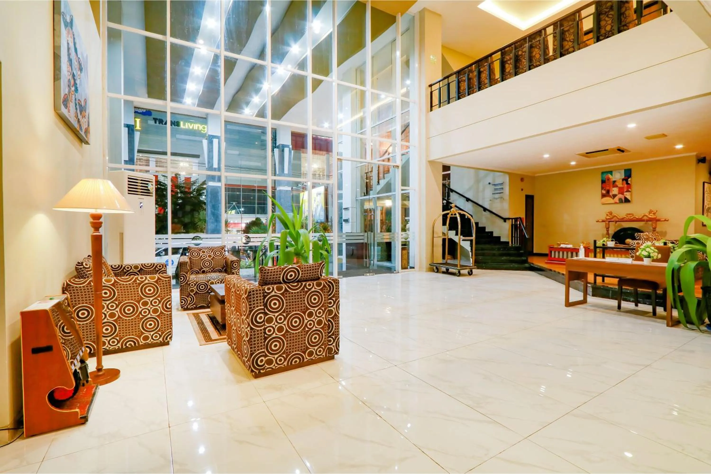 Lobby or reception in Hotel Dafam Pekalongan