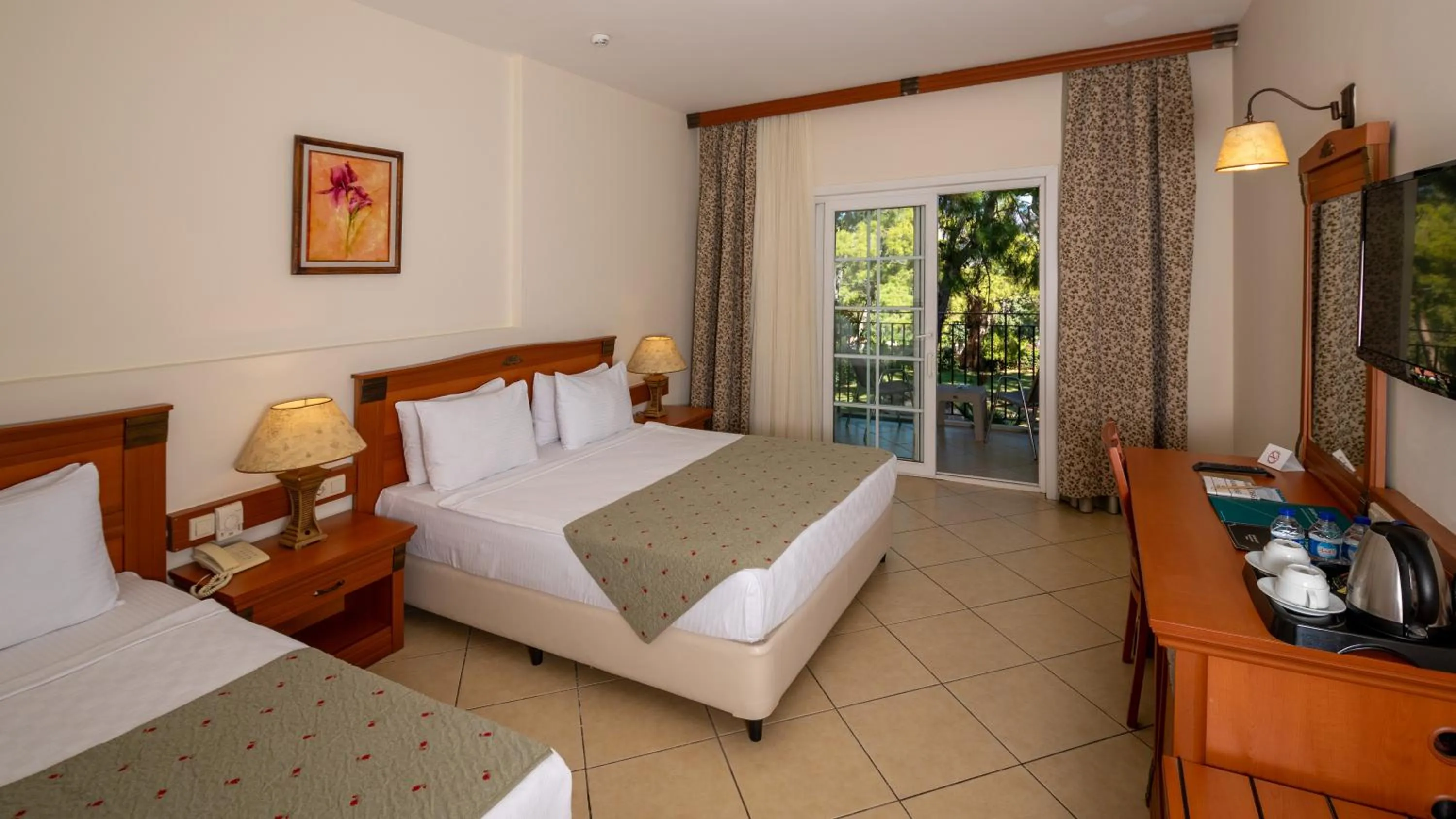 Bed in Grand Yazici Club Turban Termal