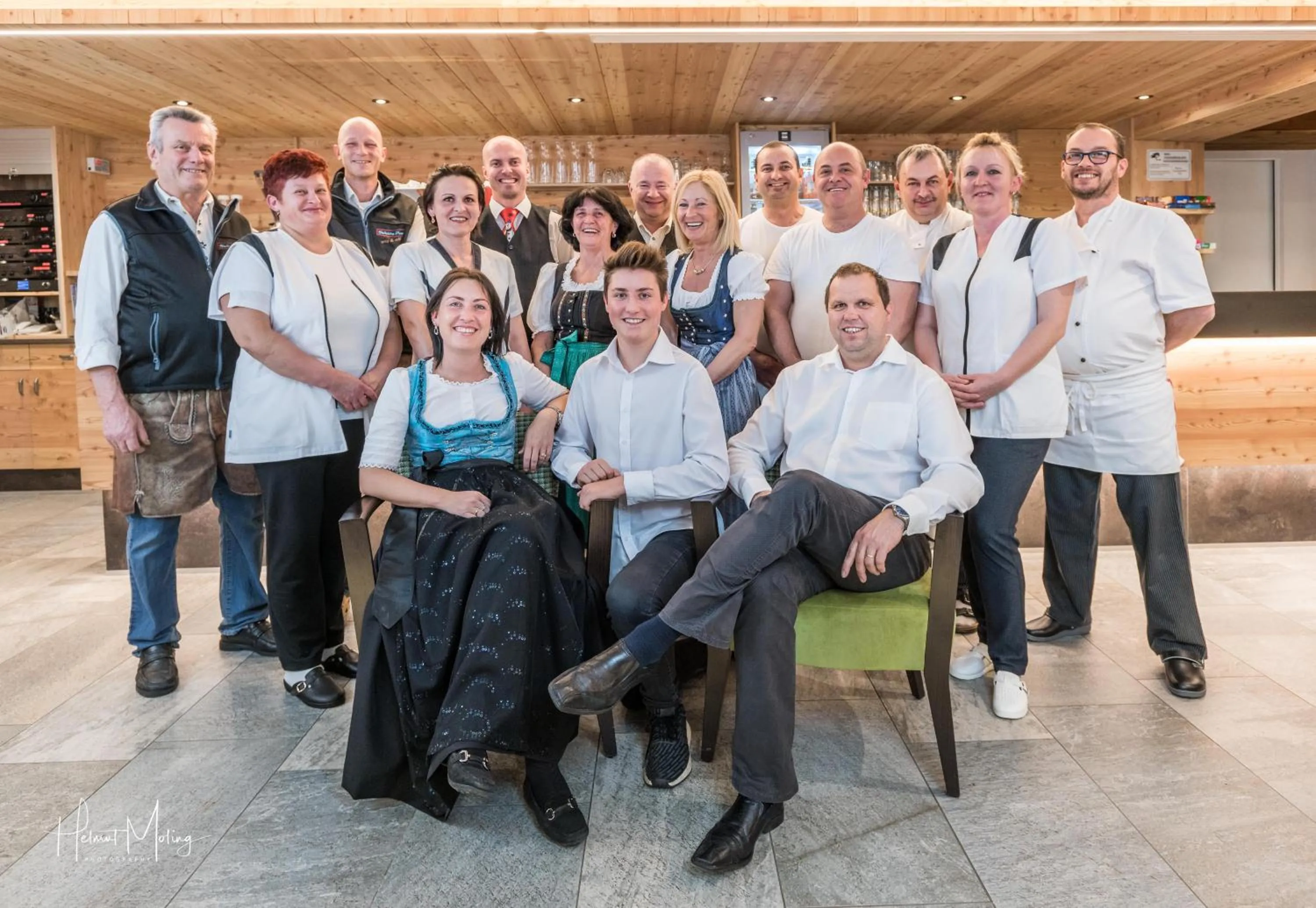 People in Berghotel Schlemmer