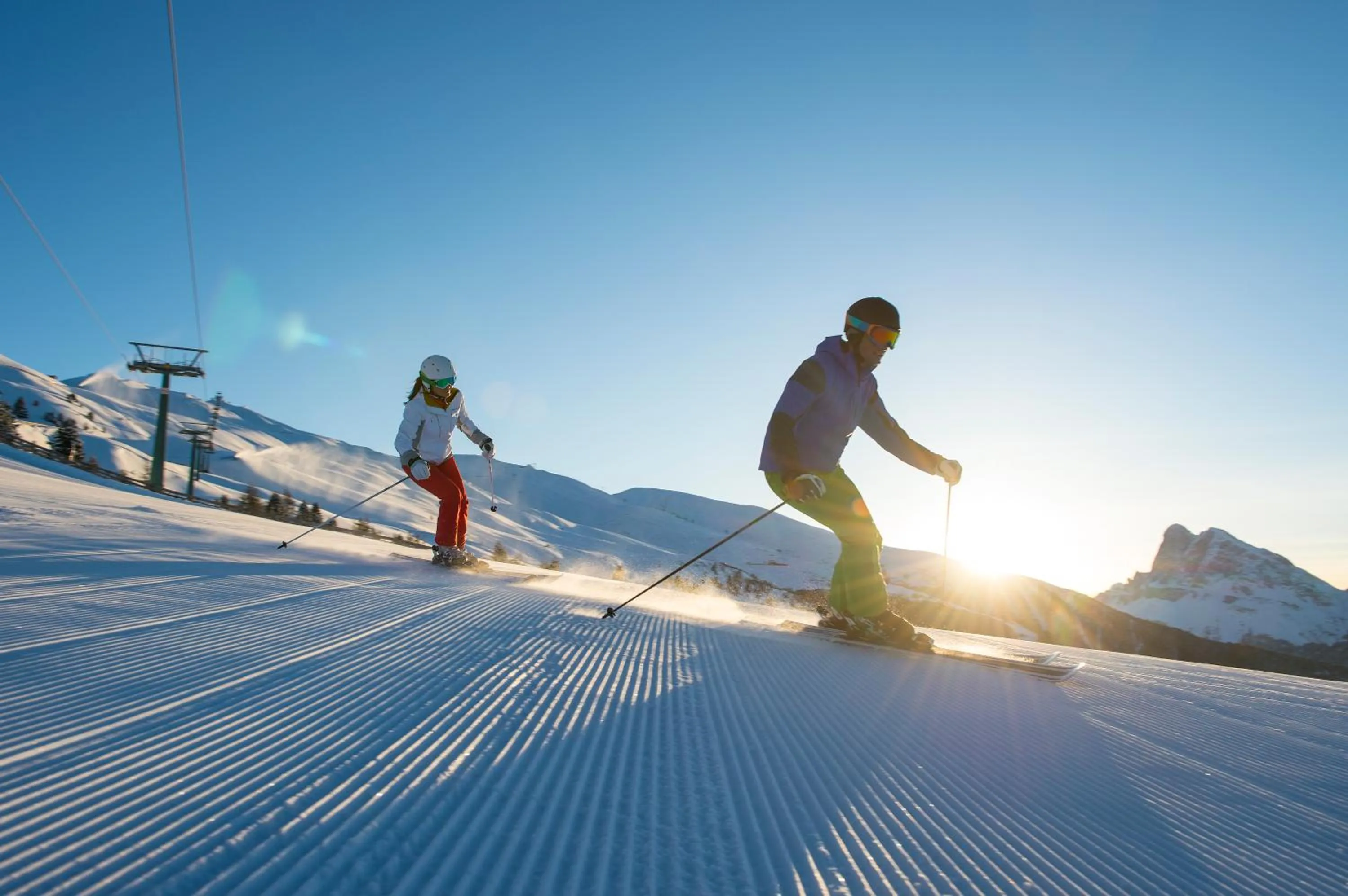 Skiing in Berghotel Schlemmer
