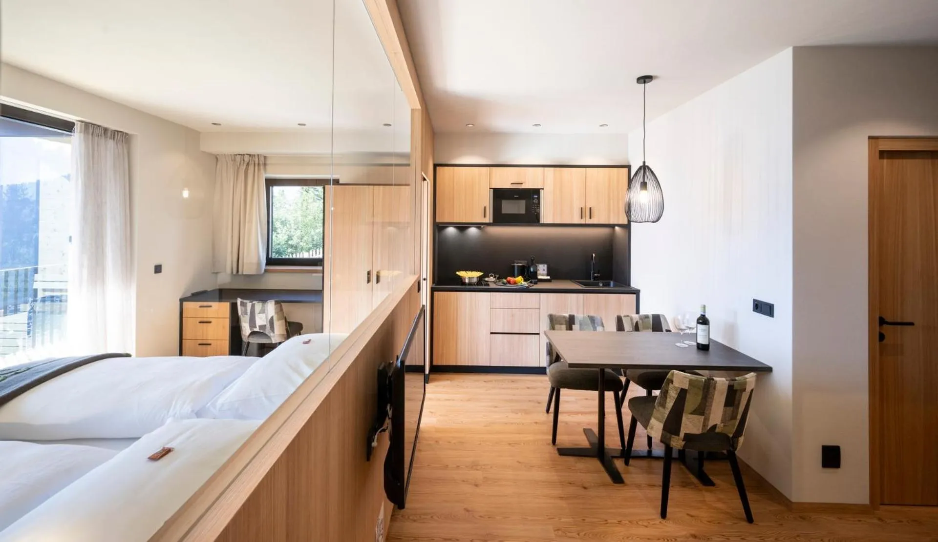 Bedroom, Bed in Berghotel Schlemmer