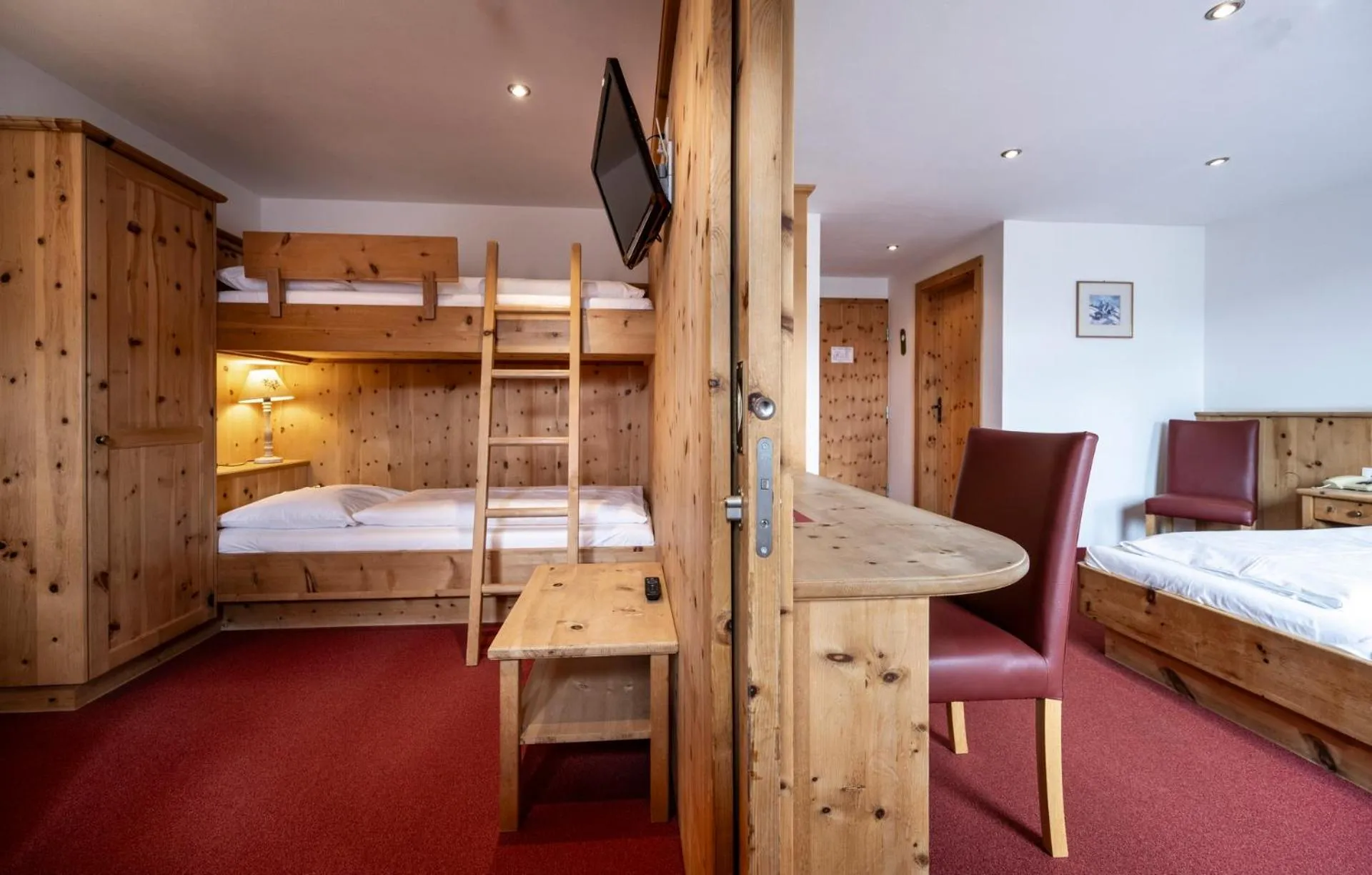 Bedroom, Bed in Berghotel Schlemmer