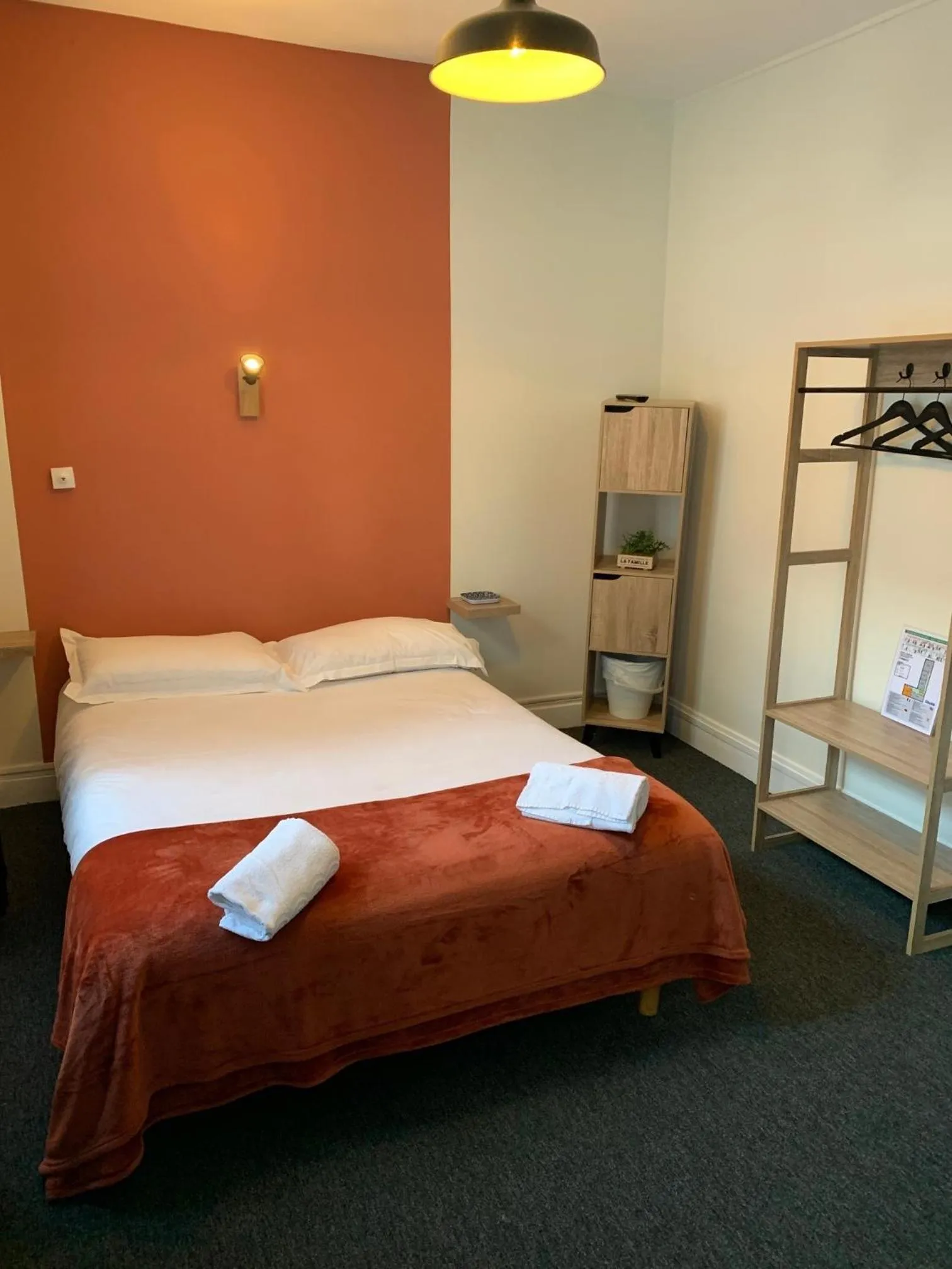 Bed in Hôtel L'Estran