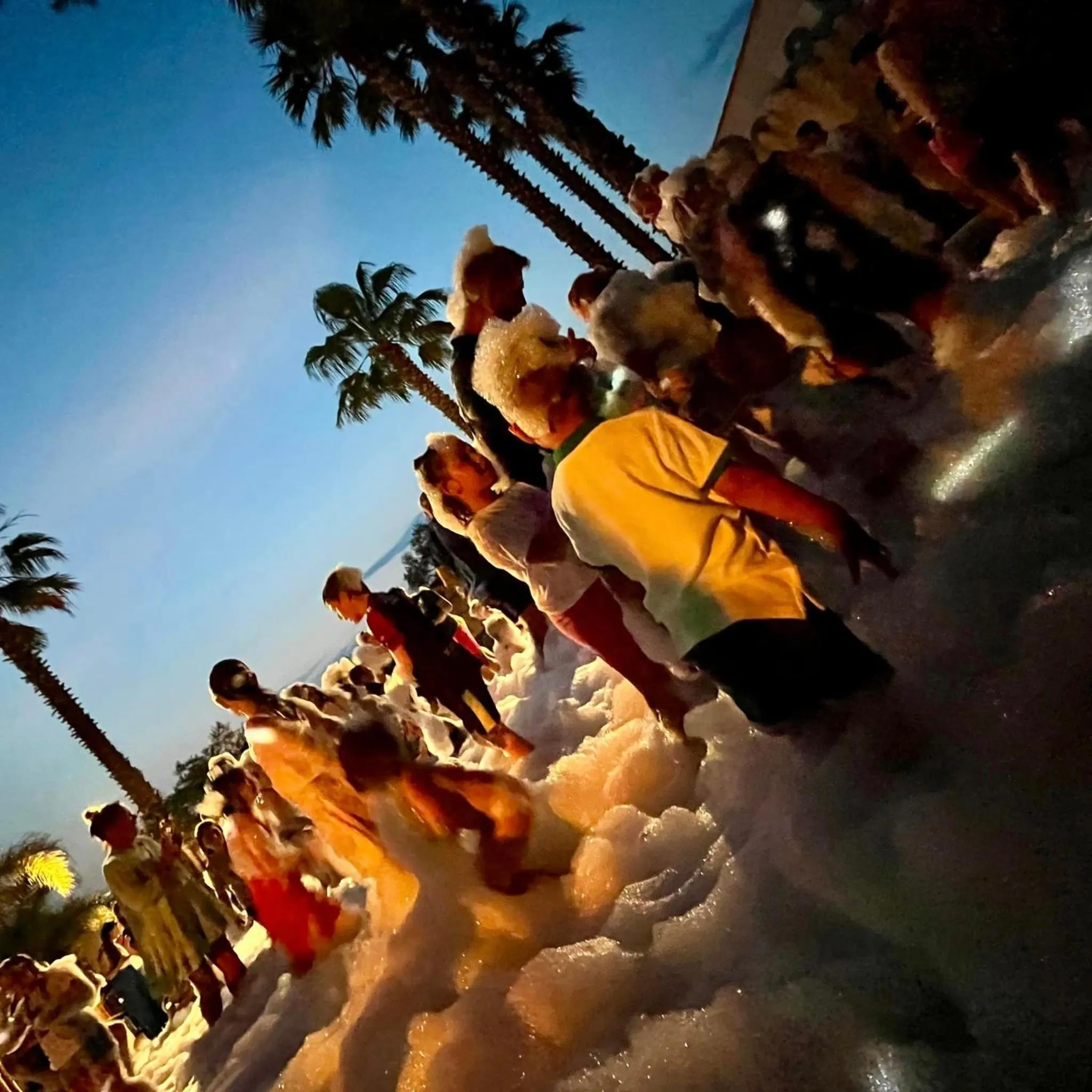 Evening entertainment in Residence La Palmeraie