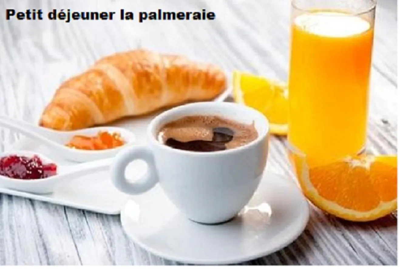 Food and drinks in Residence La Palmeraie