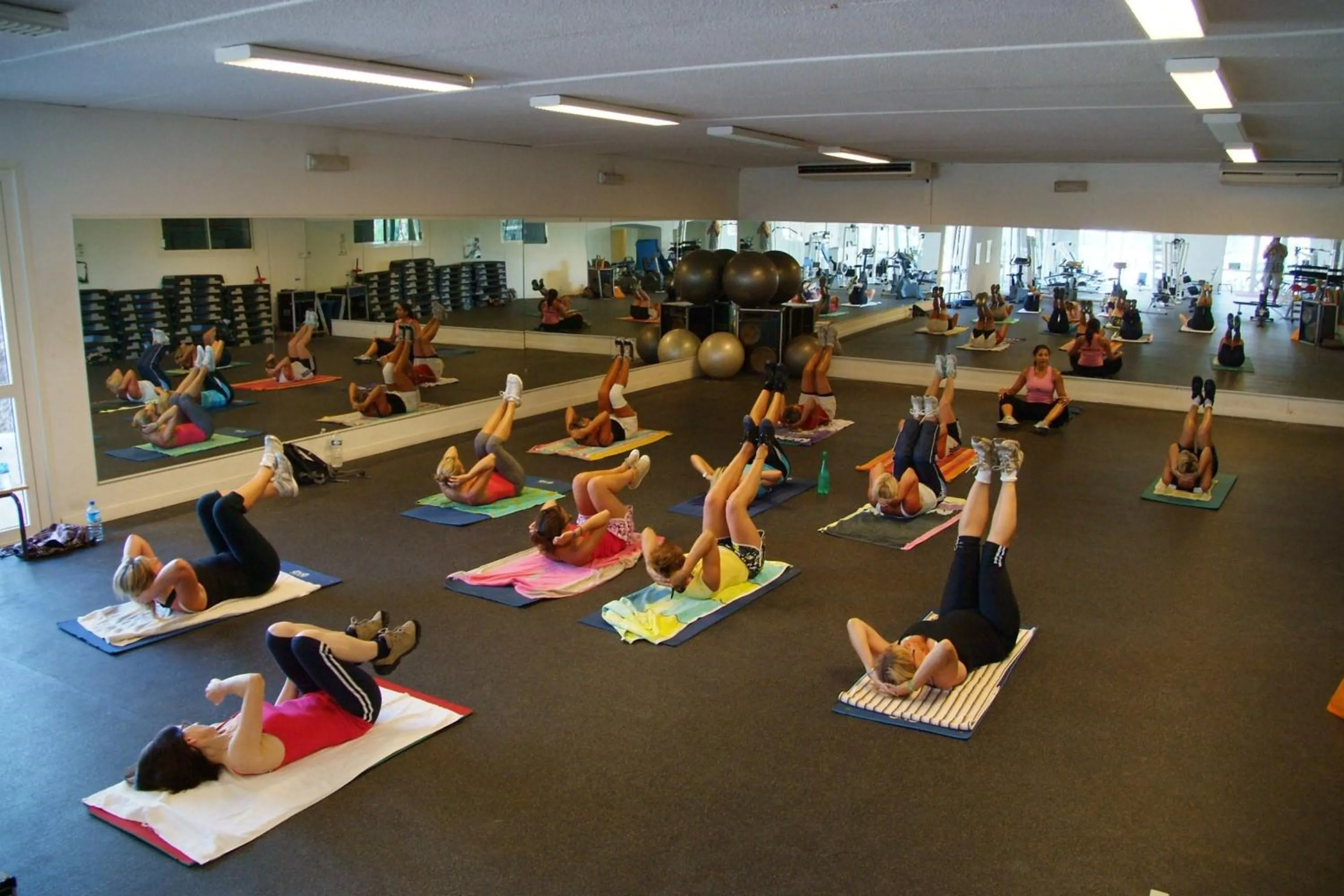 Fitness centre/facilities in Residence La Palmeraie