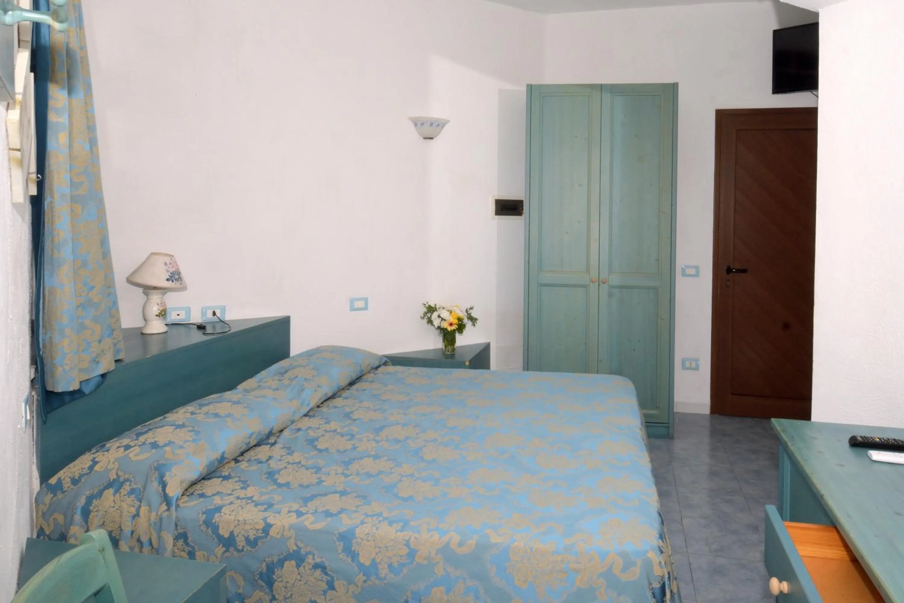 Bedroom, Bed in Hotel La Ninfea