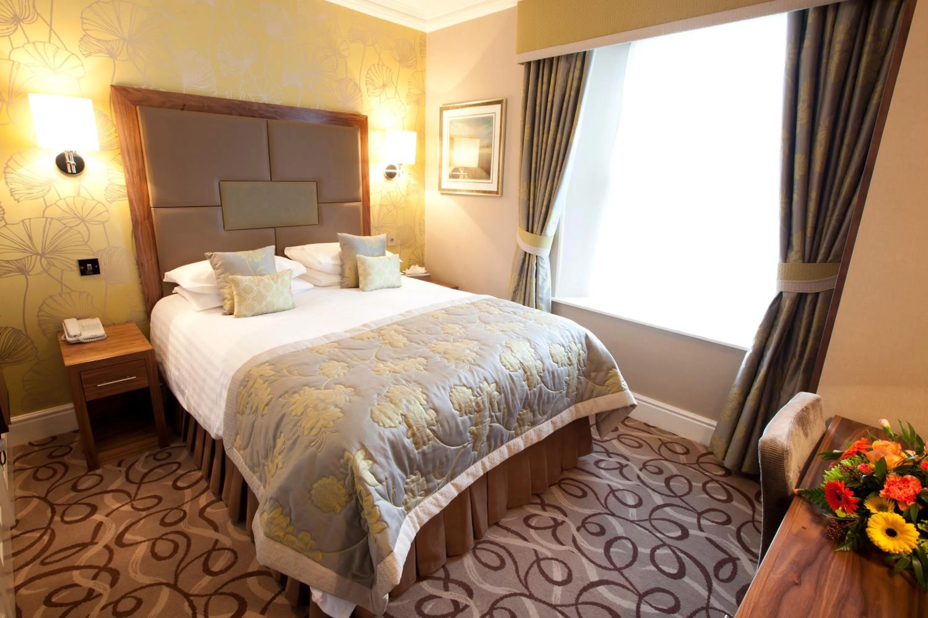 Bed in The Borrowdale Hotel