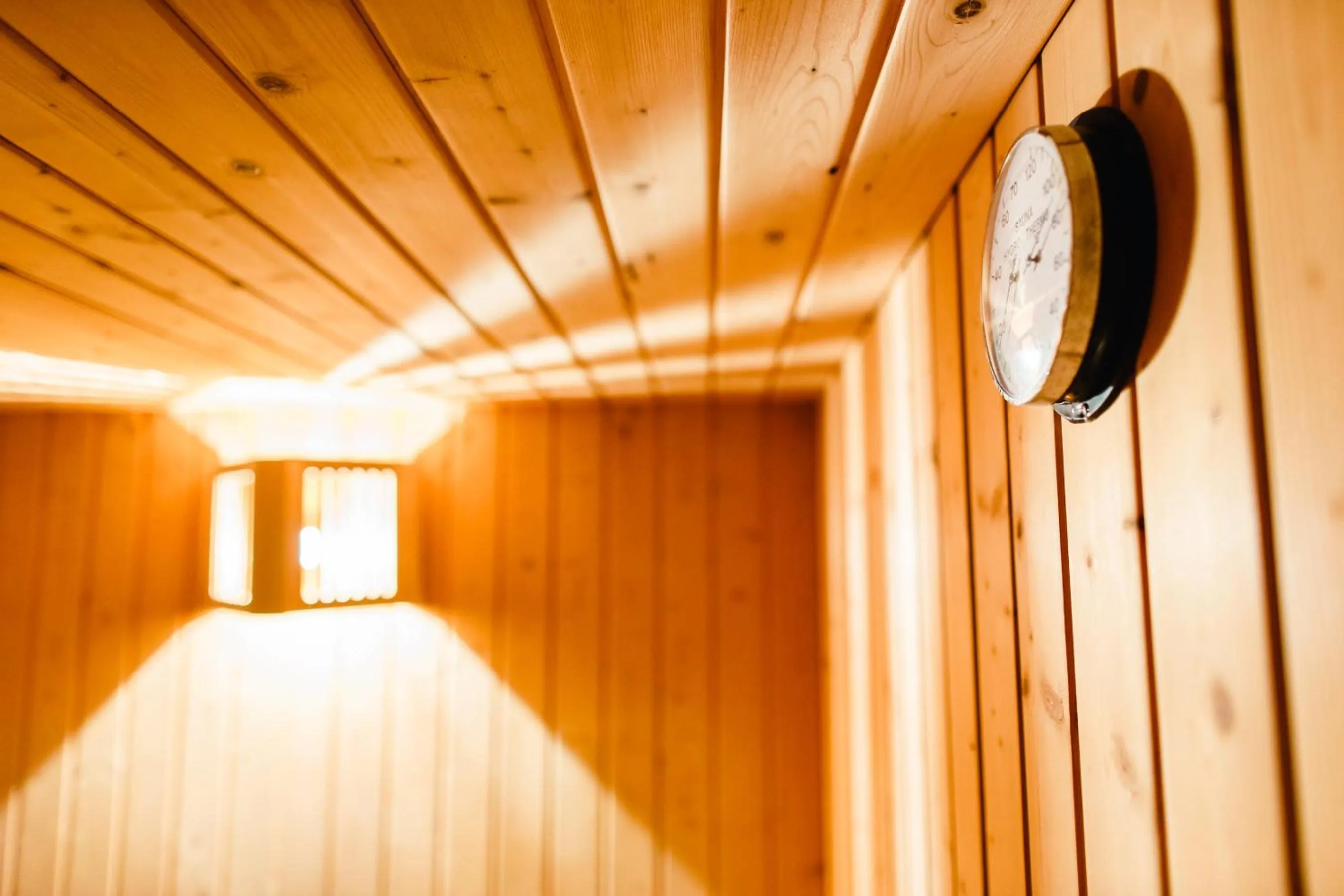 Sauna in Oliven- & Genusshotel Hirzer