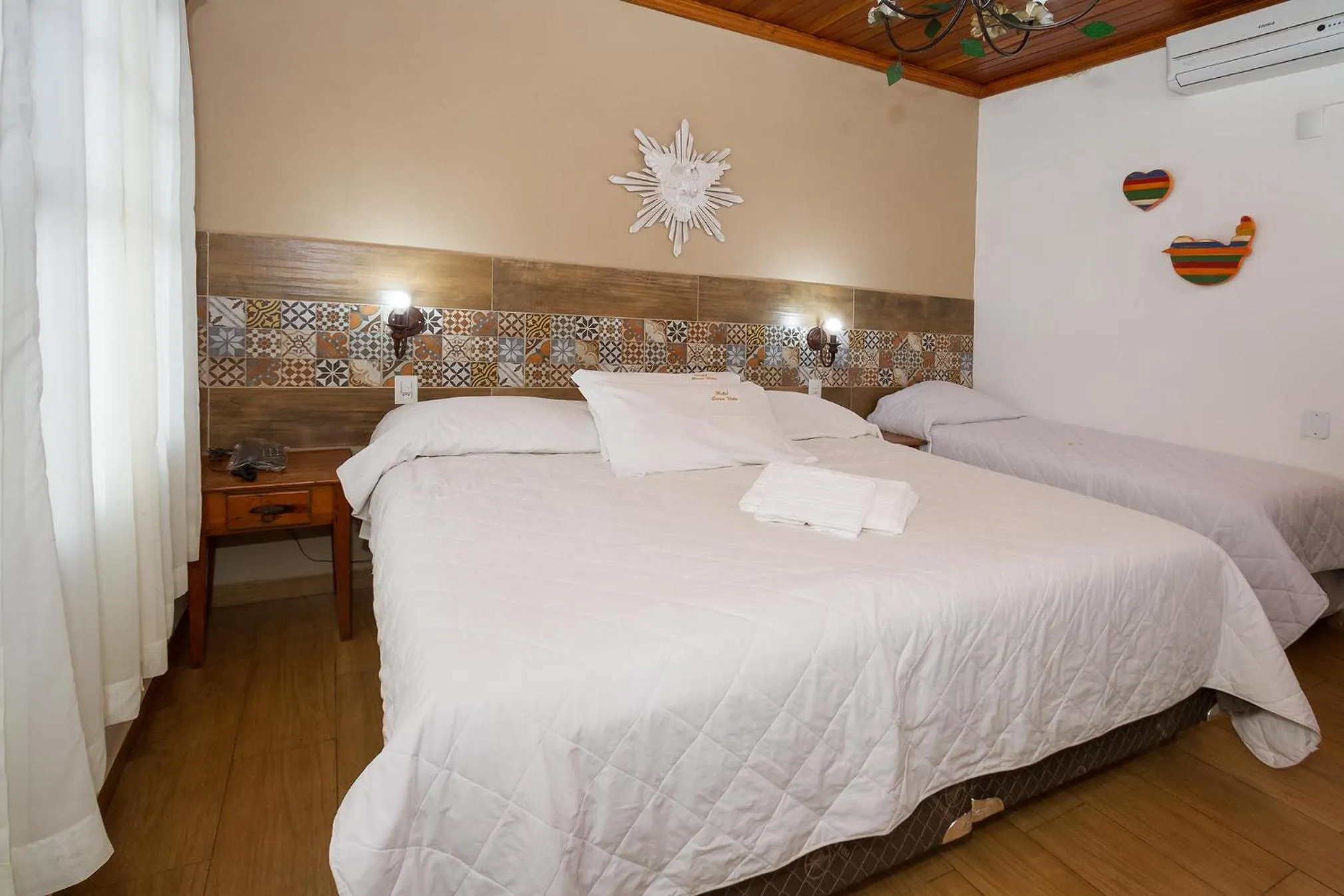 Bed in Hotel Serra Vista