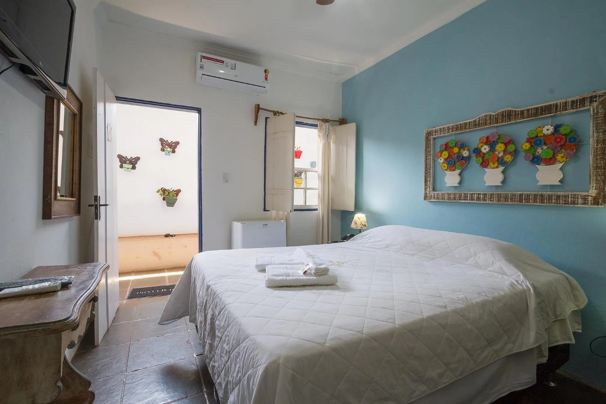 Bed in Hotel Serra Vista