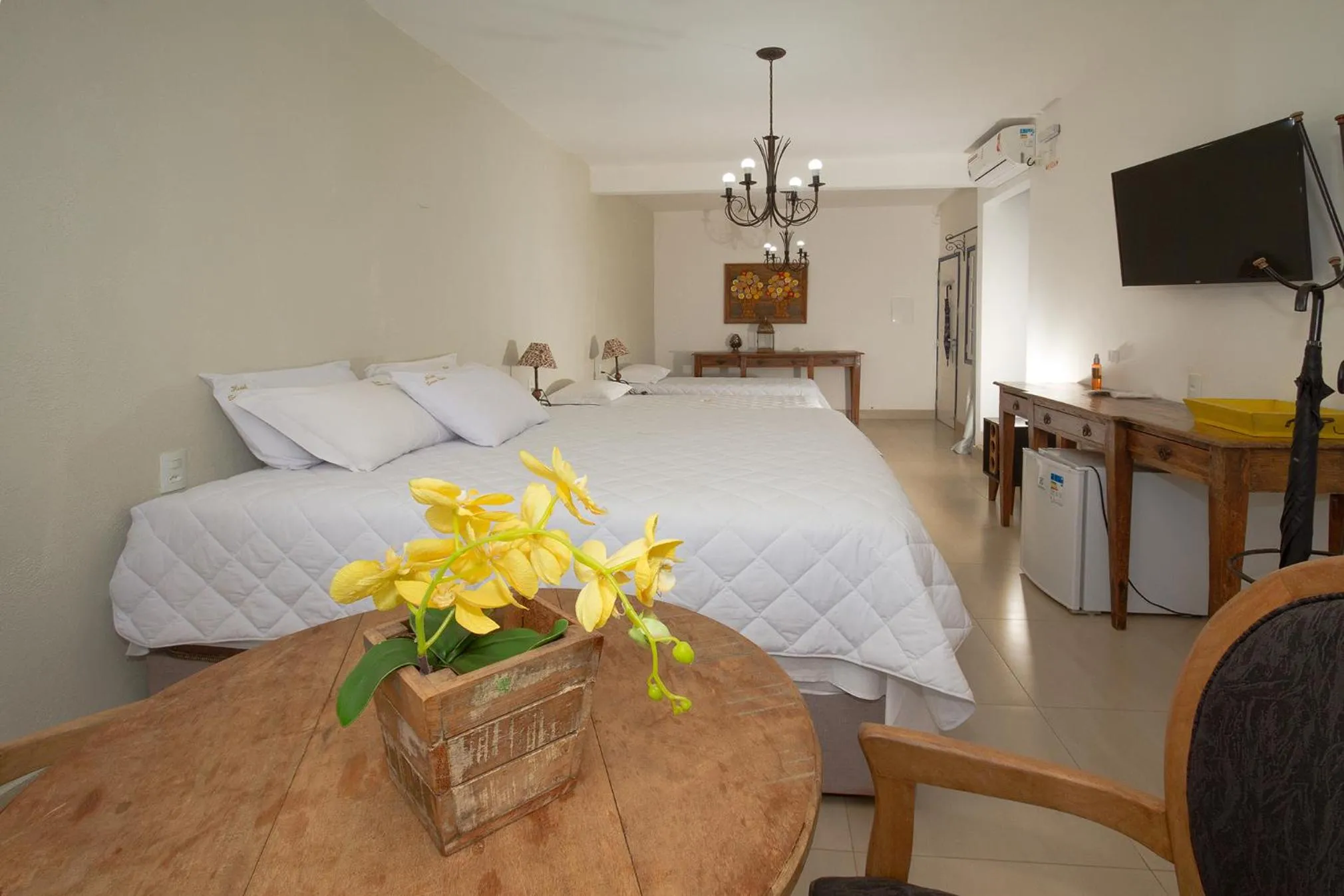 Bed in Hotel Serra Vista