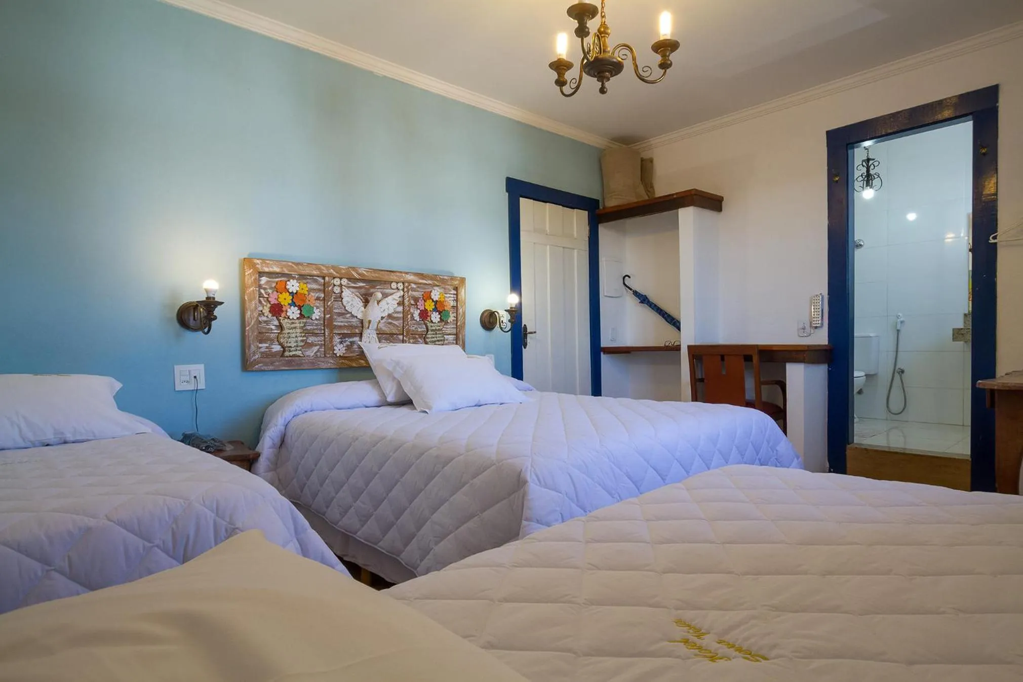 Bed in Hotel Serra Vista