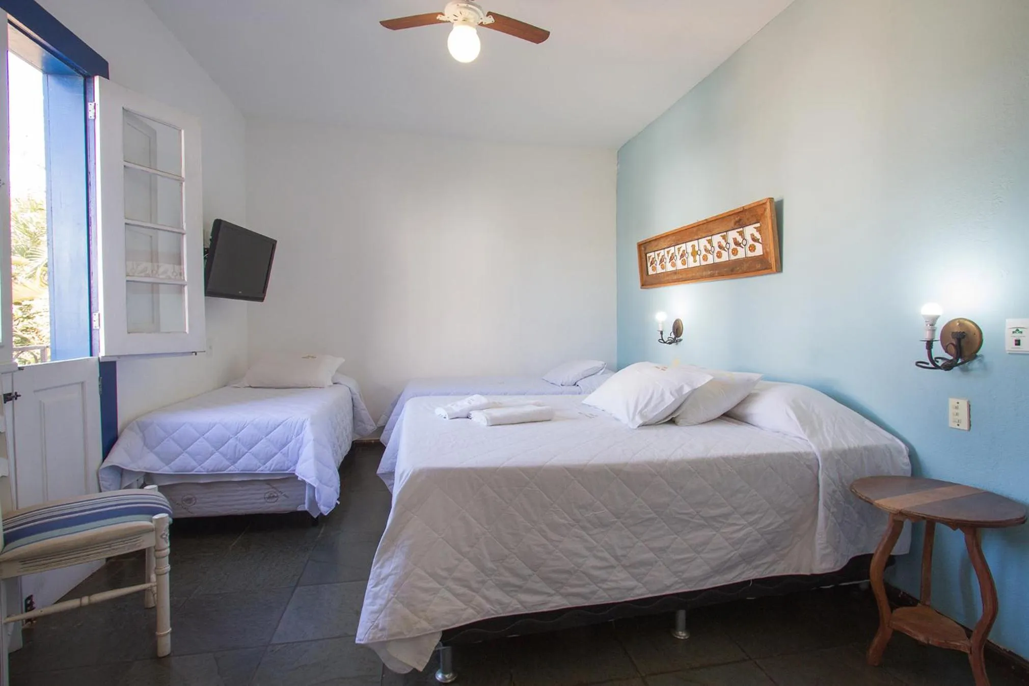 Bed in Hotel Serra Vista