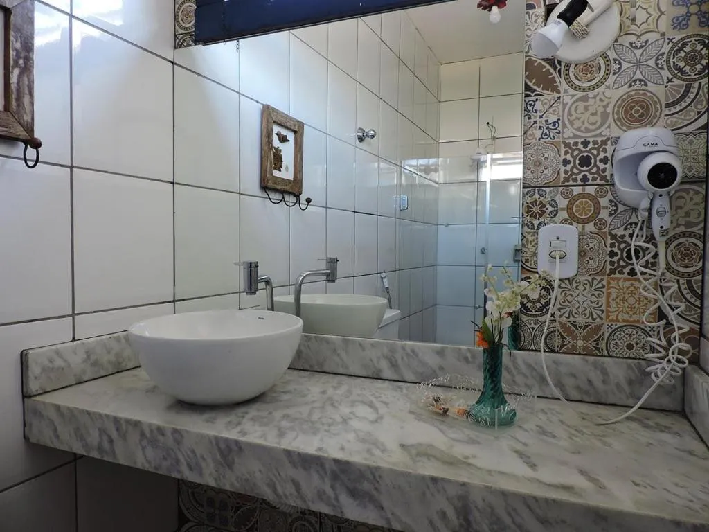 Bathroom in Hotel Serra Vista