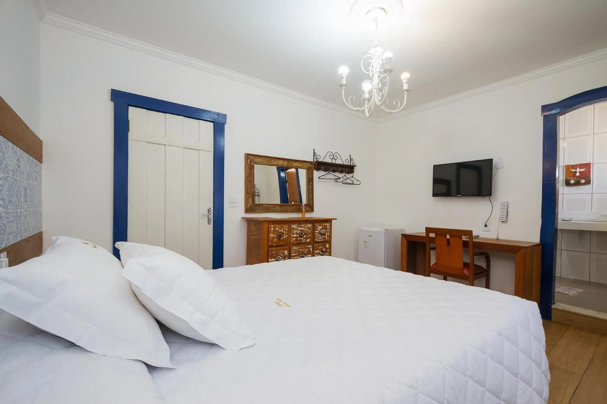 Bed in Hotel Serra Vista